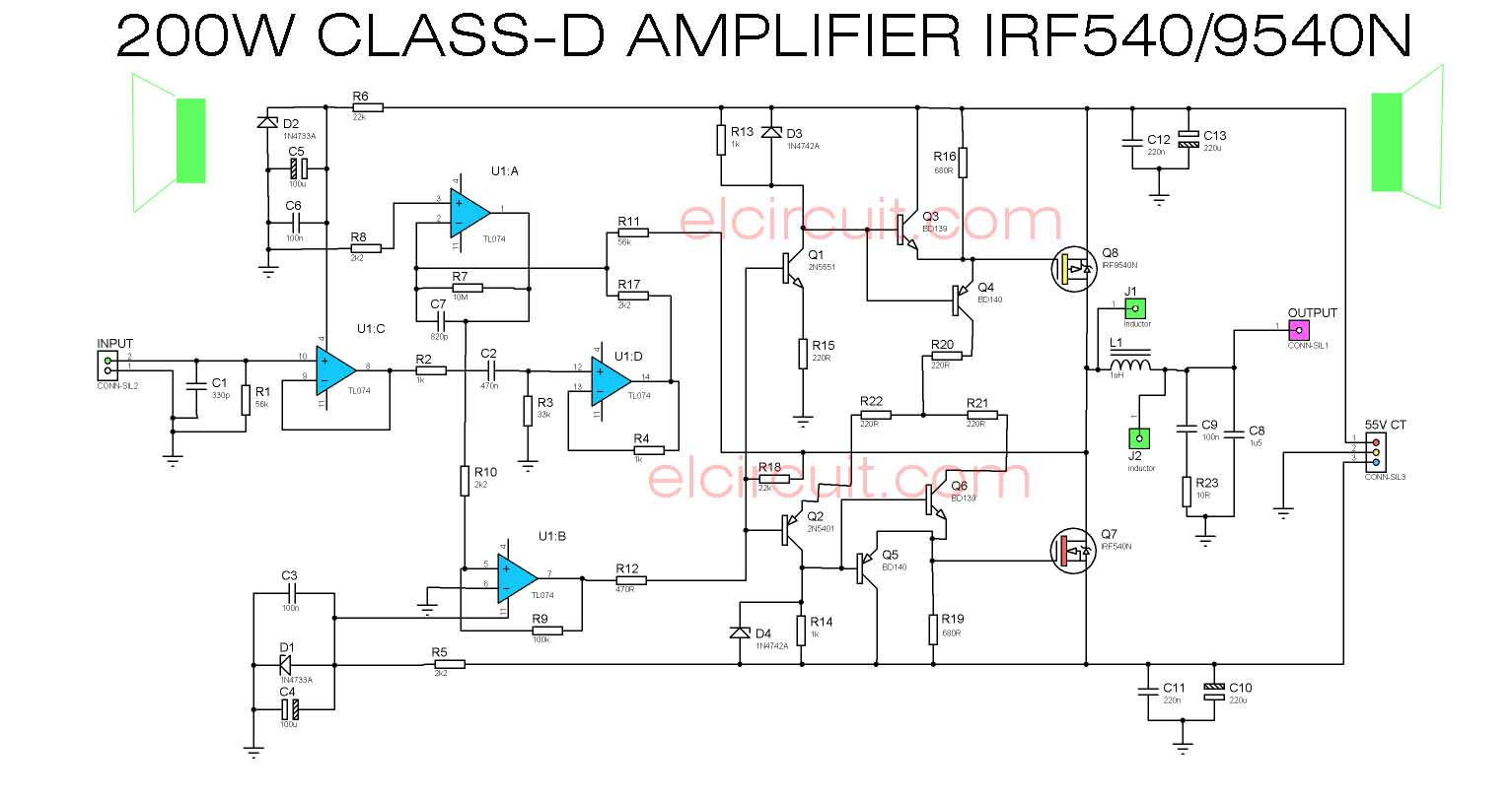 Wallpaper #Vmd4EJMBSpphPi3-_vMf264 Circuit Diagram of Car Amplifier