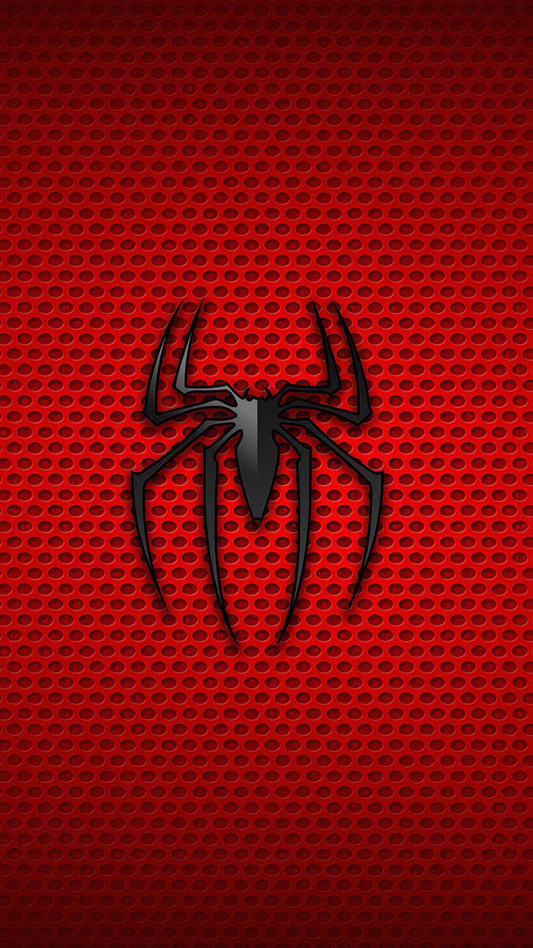 Wallpaper #dkXilo4B7YBJg1BVMqA651 Spider-Man Logo in Red and Black