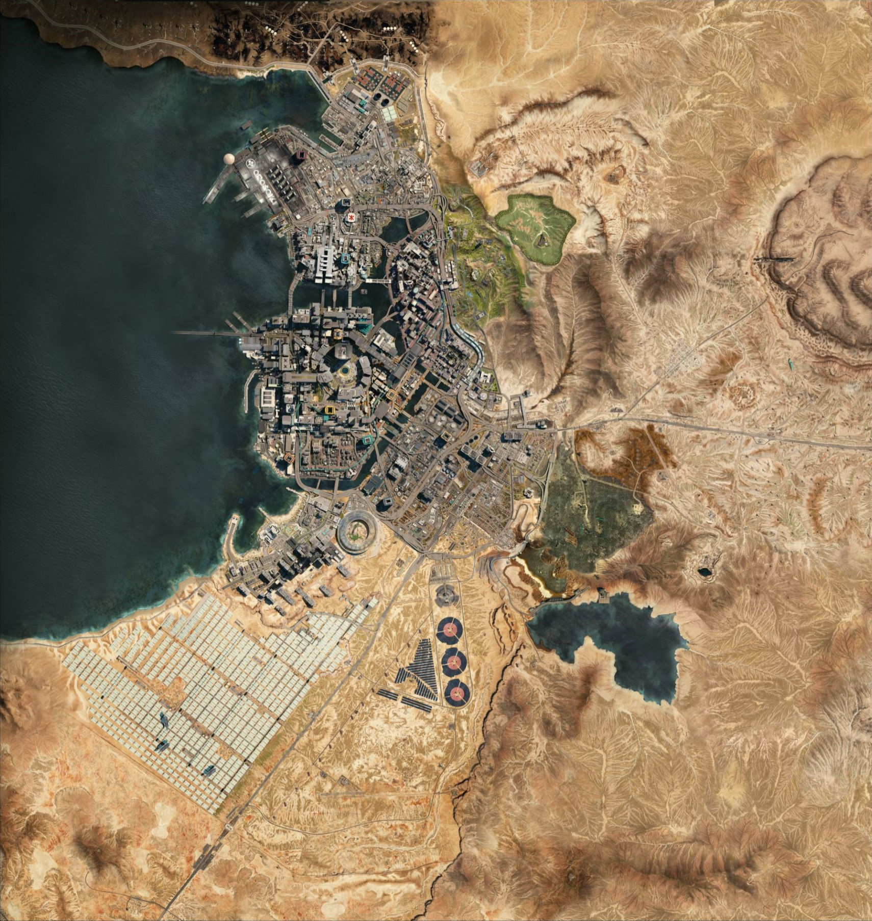 Wallpaper #KANKYpMBpyOg8YnEJdJr27 Cyberpunk World Map