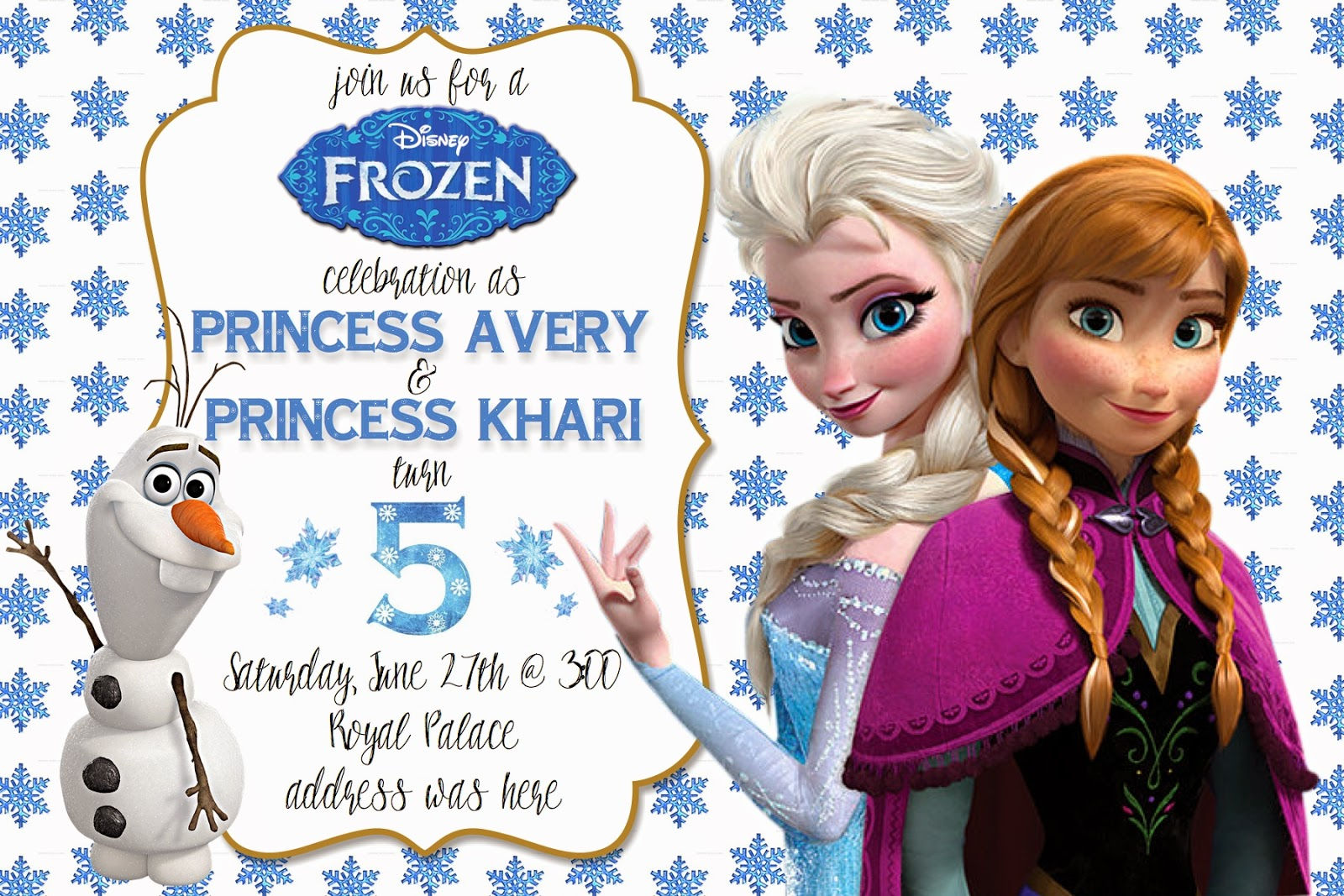 Wallpaper #8A95A Pin on Disney Frozen Movie Birthday Invitations