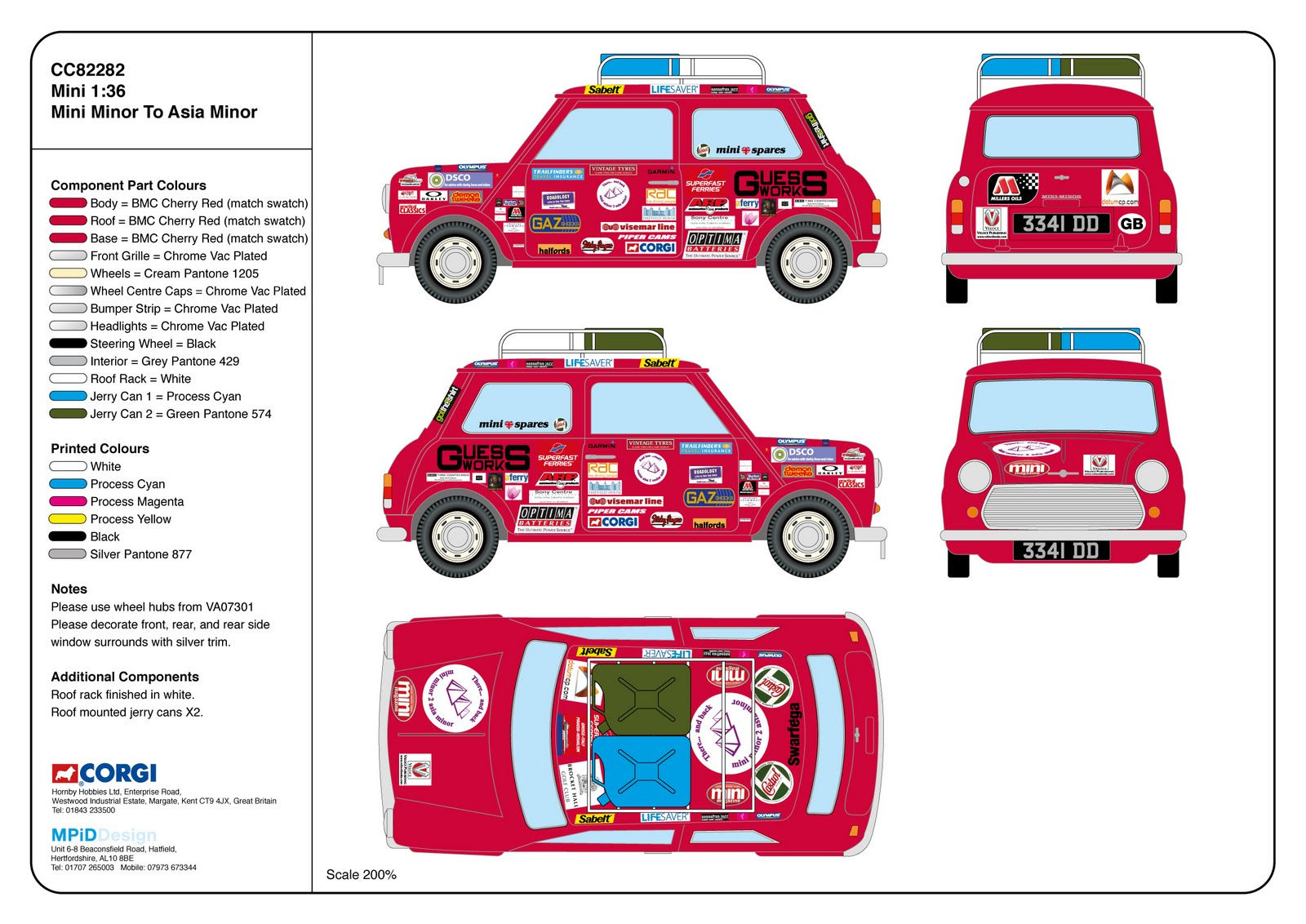 Wallpaper #b2a47 Mini Minor Wheels Quantityof 2 Collect from Greenfields