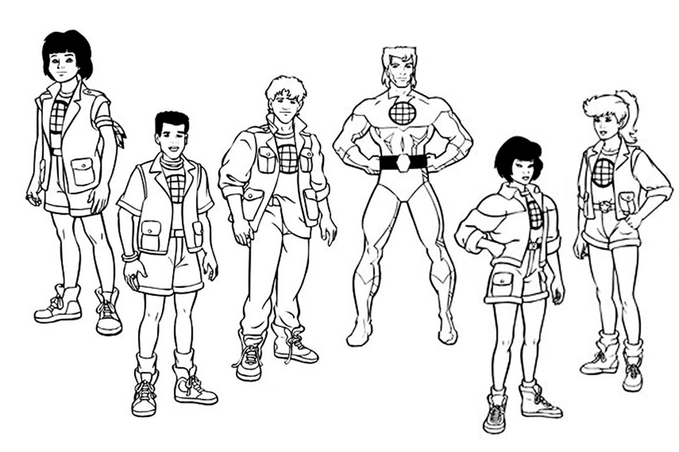 Wallpaper #d2c02 Captain Planet Coloring Pages Download and Print for Free