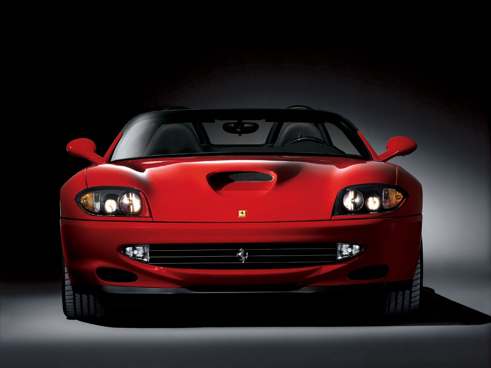 Wallpaper #kkWXlI4B7YBJg1BVcJ8s58 Front Red Ferrari 550 Maranello Wallpaper Urban Art Wallpaper