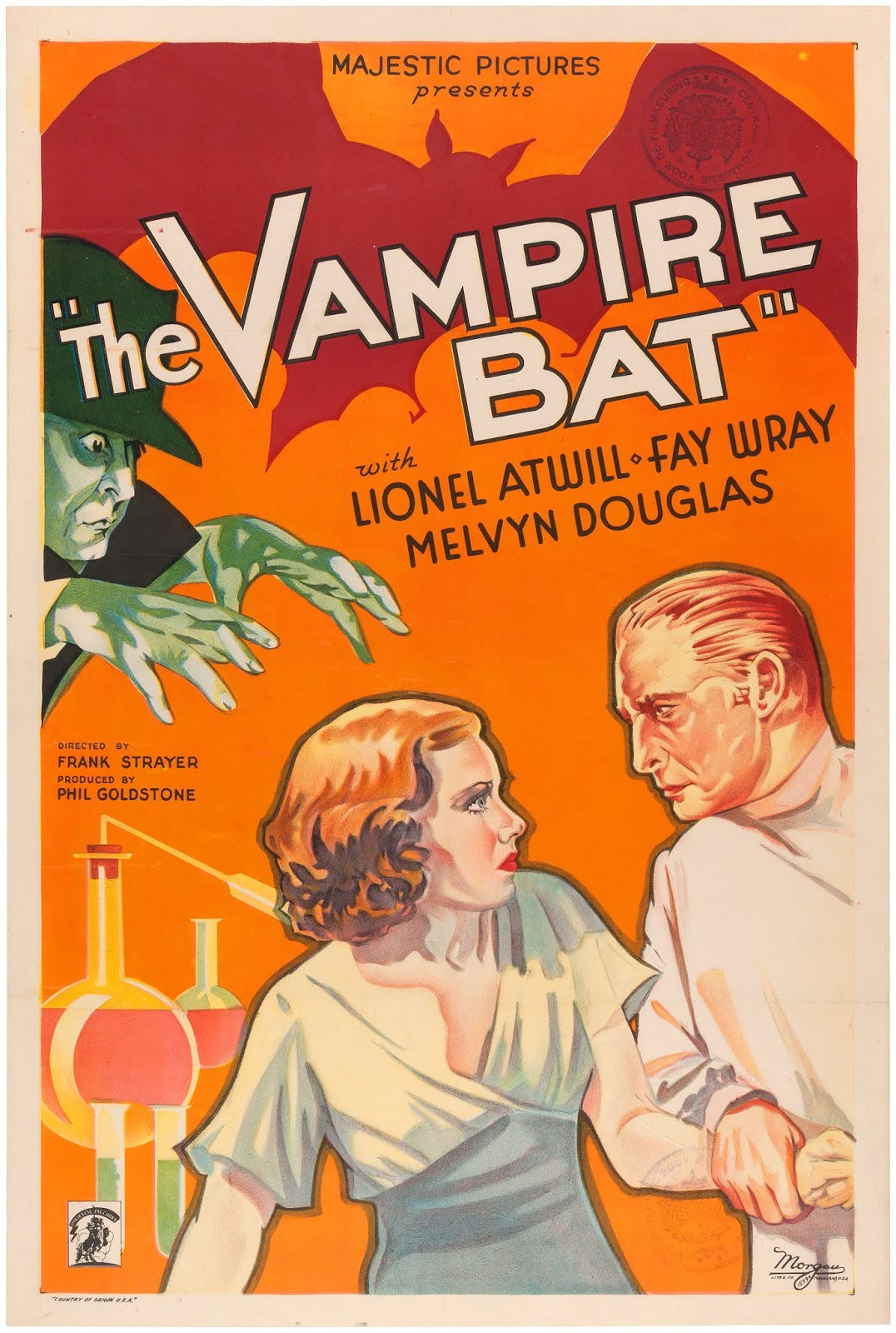 Wallpaper #r3KDMpMBX2lk1u3ogFrF266 The Signal Watch Spooky Watch the Vampire Bat 1933