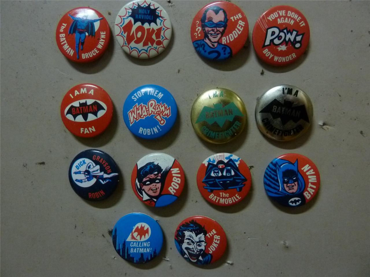 Wallpaper #mCzhSZMB0E1QgA7w0PSl152 The Bat Channel Vintage 1960s Batman Buttons