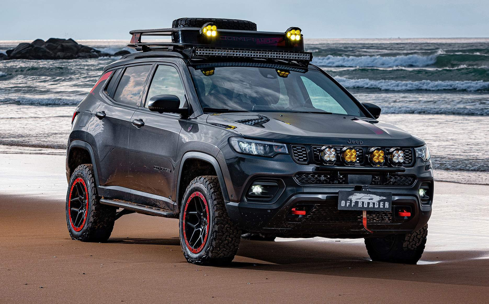 Wallpaper #ohmuO48BtGB6xQ78x7Hm50 Jeep Compass Off Roader Conceito Tem Capacidade Fora De Estrada Aprimorada