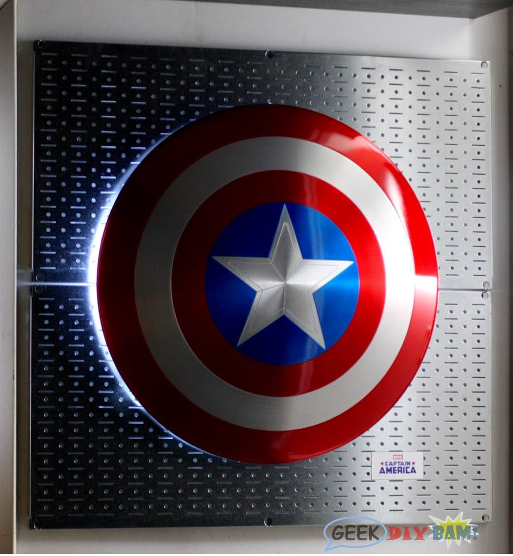 Wallpaper #IRVruo4BmMigT4UnJFab2 Geek Diy Bam Marvel Captain America 11 Replica Shield Wall Display