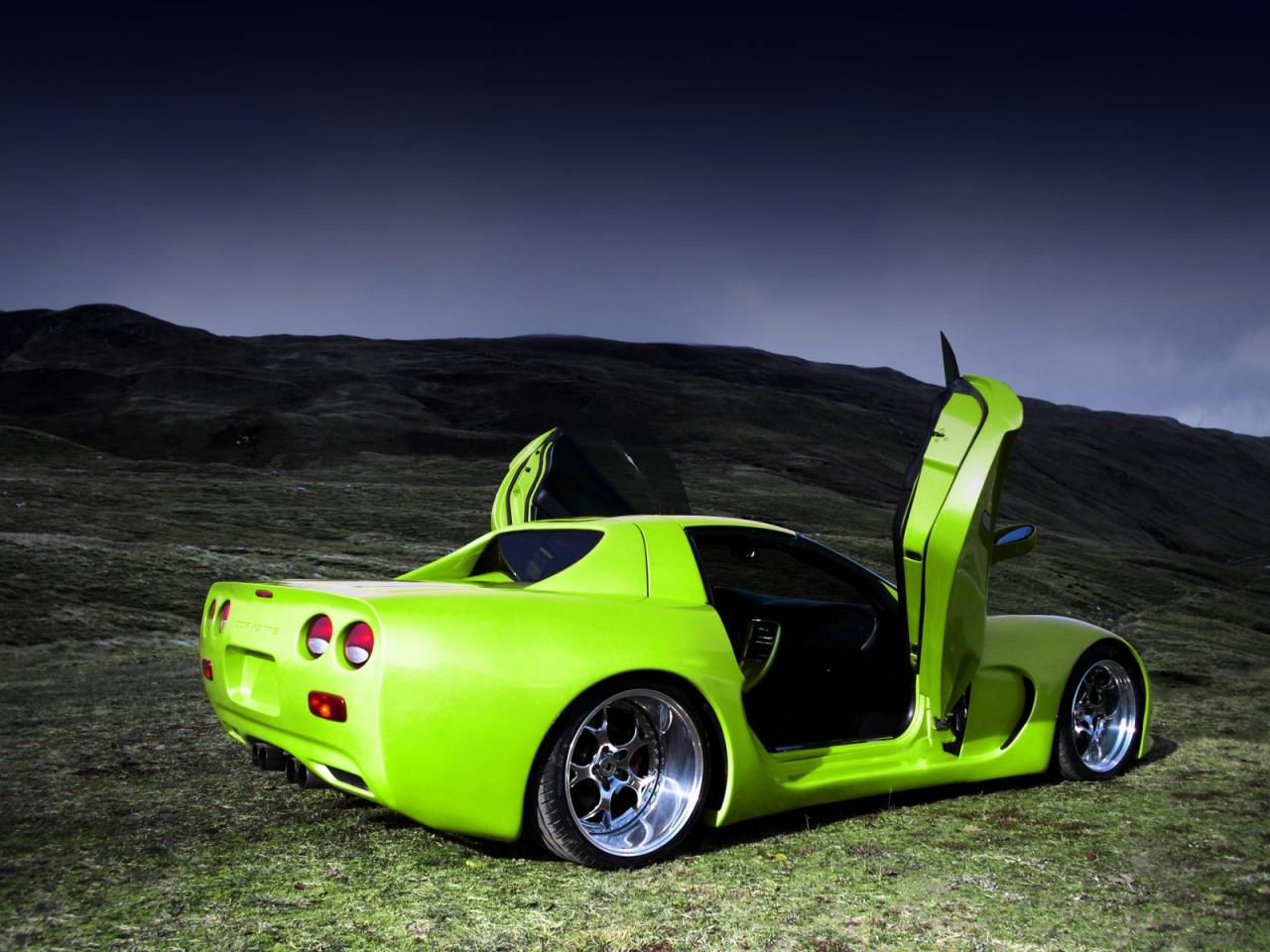 Wallpaper #52cXBZMBSpphPi3-zrrm85 Chevrolet Corvette C5 by Wittera Car Tuning Styling