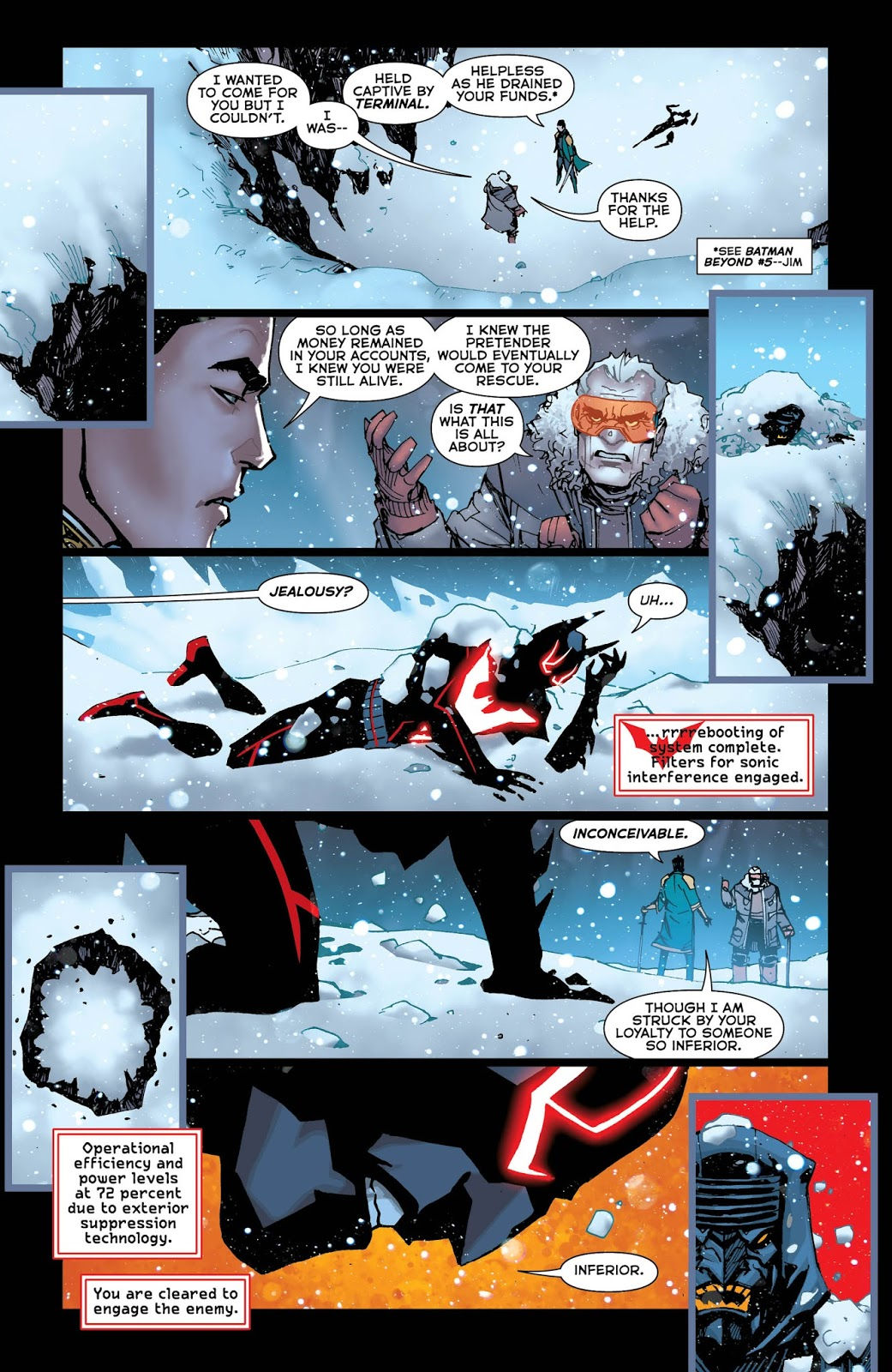 Wallpaper #JHNPhY4BFI5NbQksgB6X18 Weird Science DC Comics Preview Batman Beyond 10