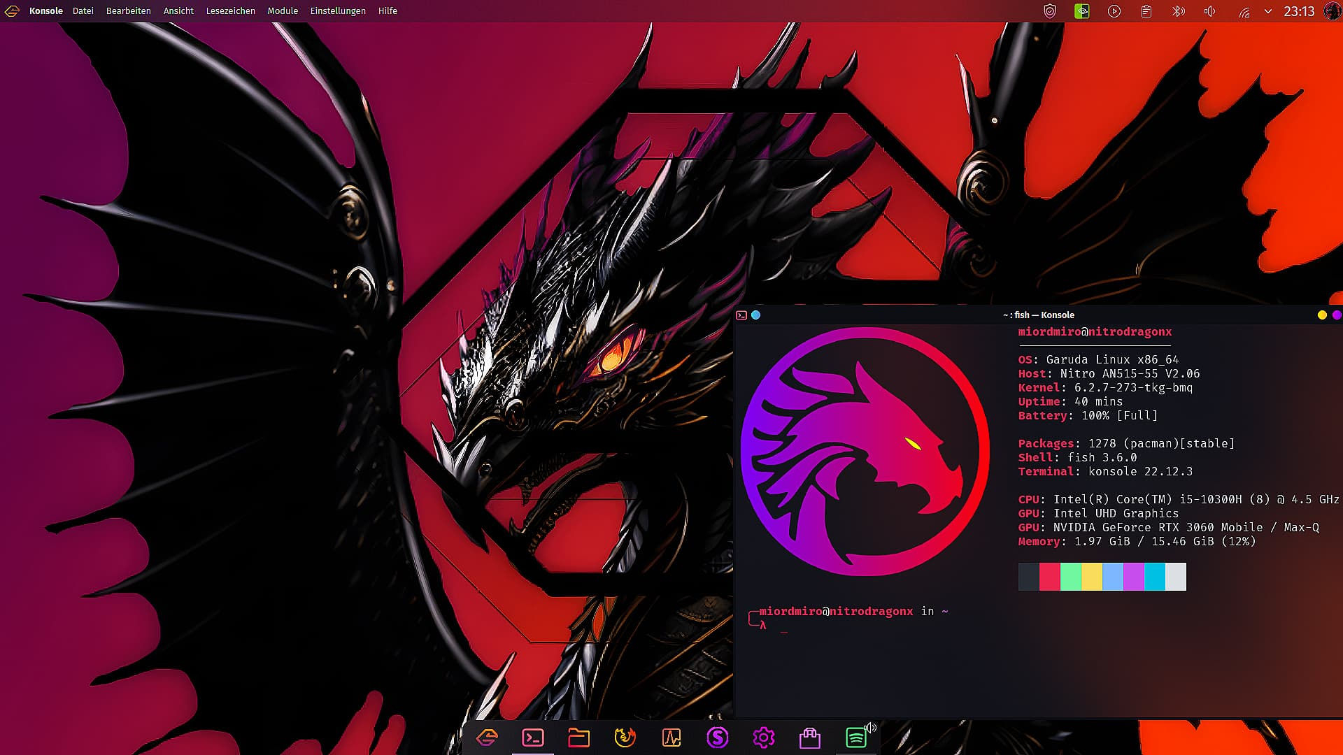 Wallpaper #V2hFGJMBSpphPi3-DBIe4 Screenshots Garuda Linux Preferred Master Showcase Garuda Linux