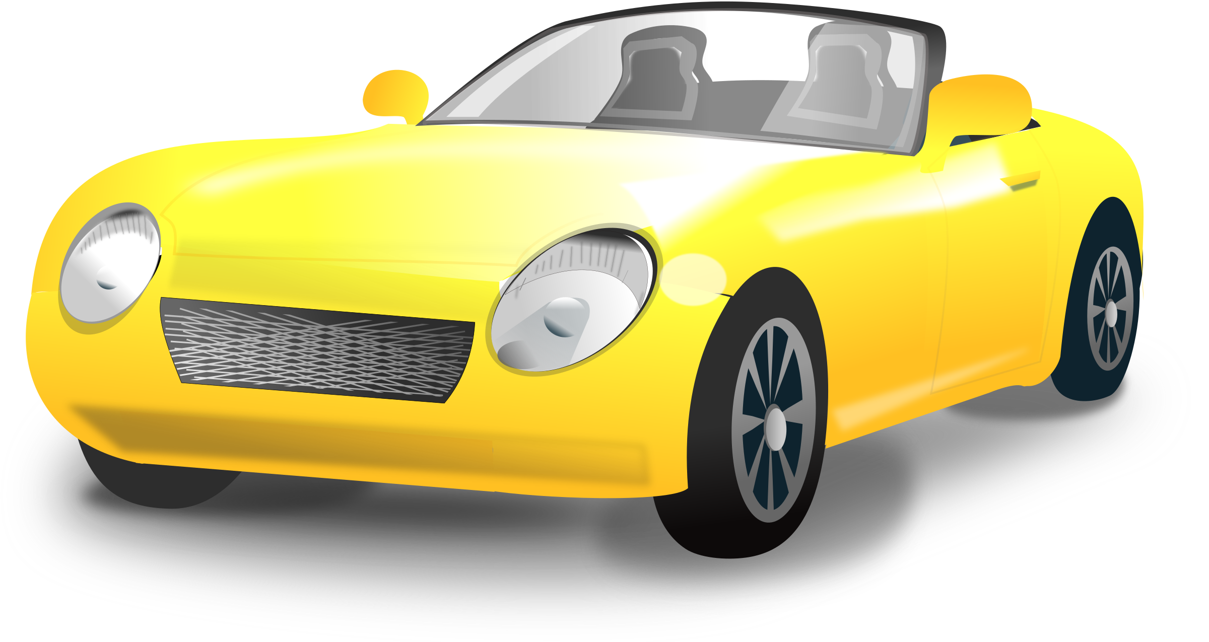 Wallpaper #60421 Yellow Mini Car Cartoon Vector Illustration 1910070 Vector Art at Vecteezy