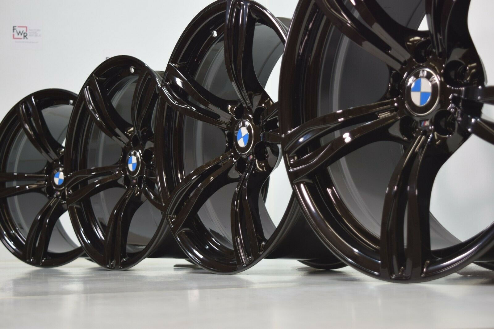 Wallpaper #0hlfHY8BtGB6xQ78_HYw54 20 BMW M5 550i 535i 525i Wheels M343 Factory Oem Black Genuine Wheels