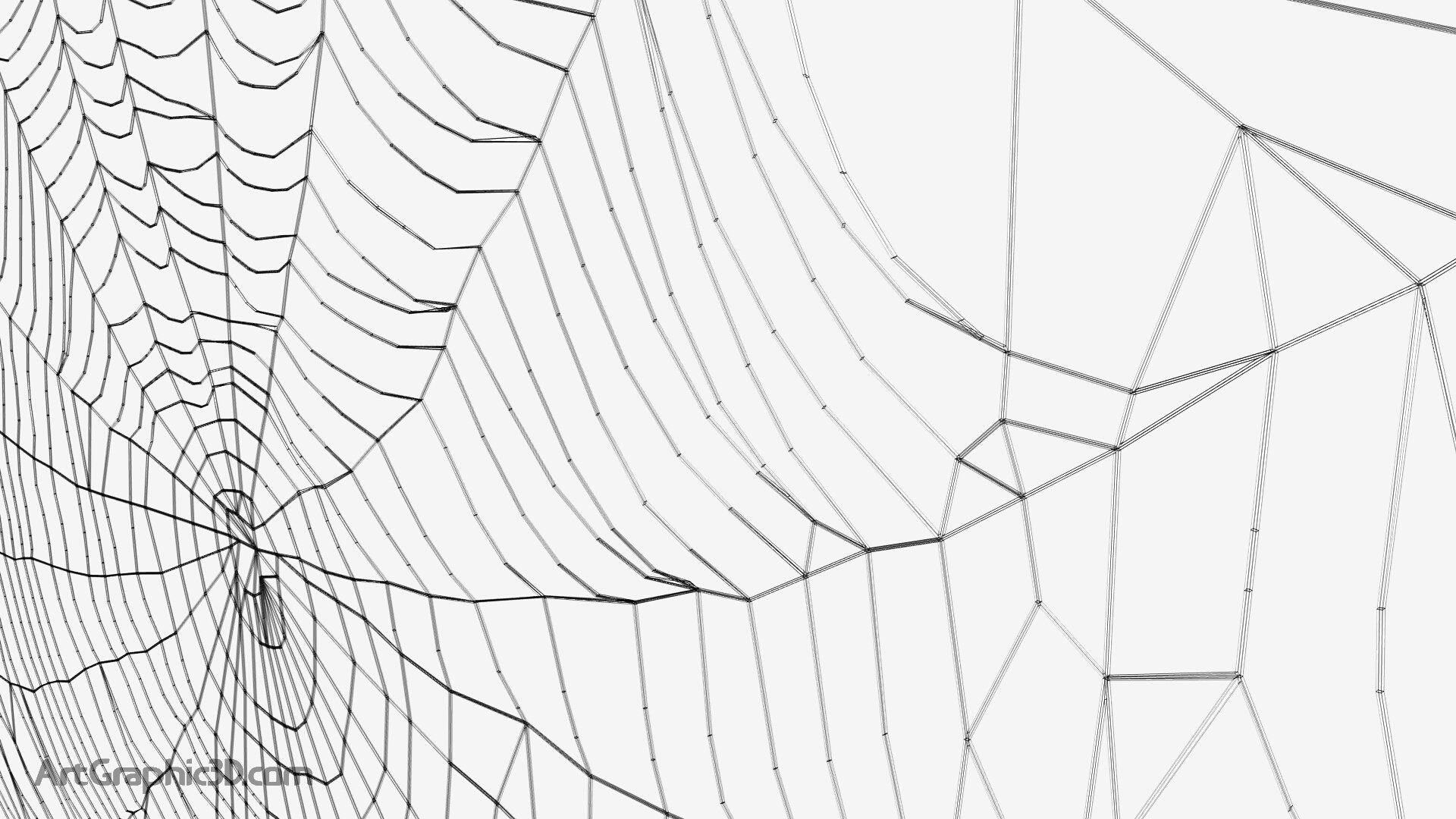 Wallpaper #xhmUEo8BtGB6xQ78j2OD28 Spider Web 3D Model