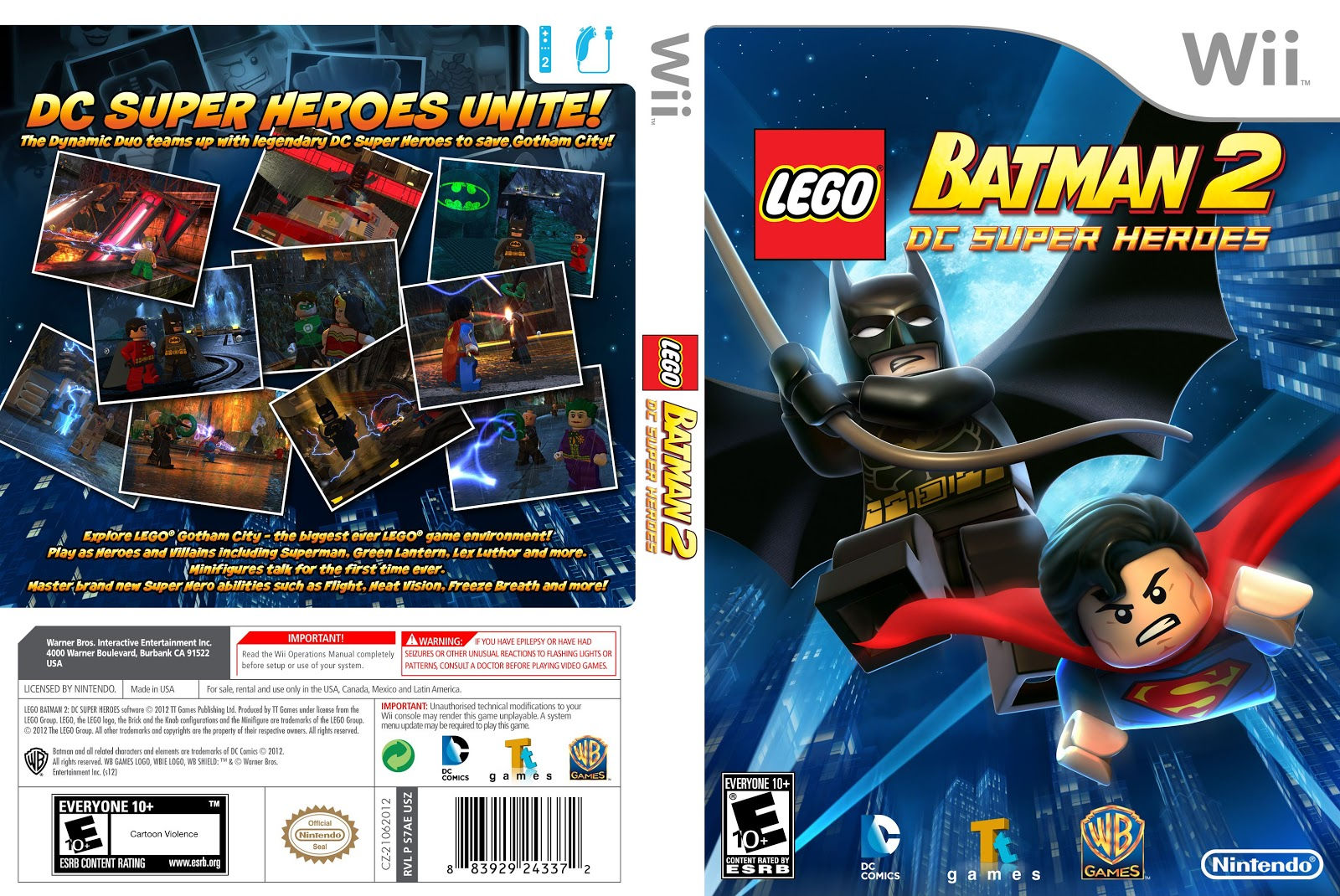 Wallpaper #mBmSOI8BtGB6xQ78-6gs16 Lego Batman 2 DC Super Heroes Wii Iso Fasrcafe