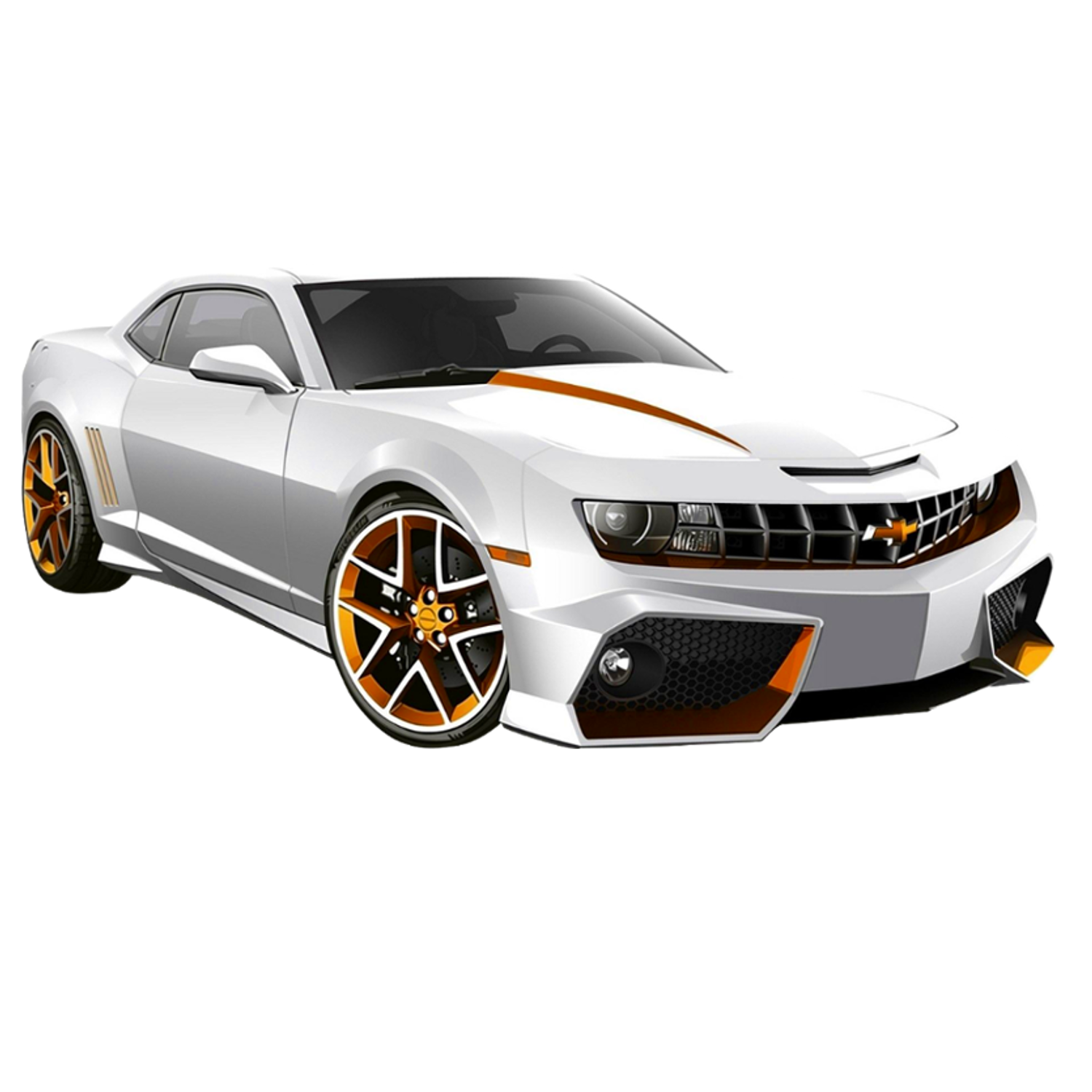 Wallpaper #r2fcDZMBSpphPi3-9OcB456 Camaro Branco Rei Do Render