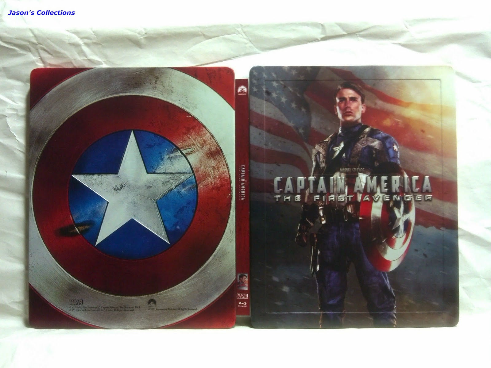 Wallpaper #qzELNpMB5zzyi_yYm1ix188 Jasons Collections Captain America the First Avenger Steelbook