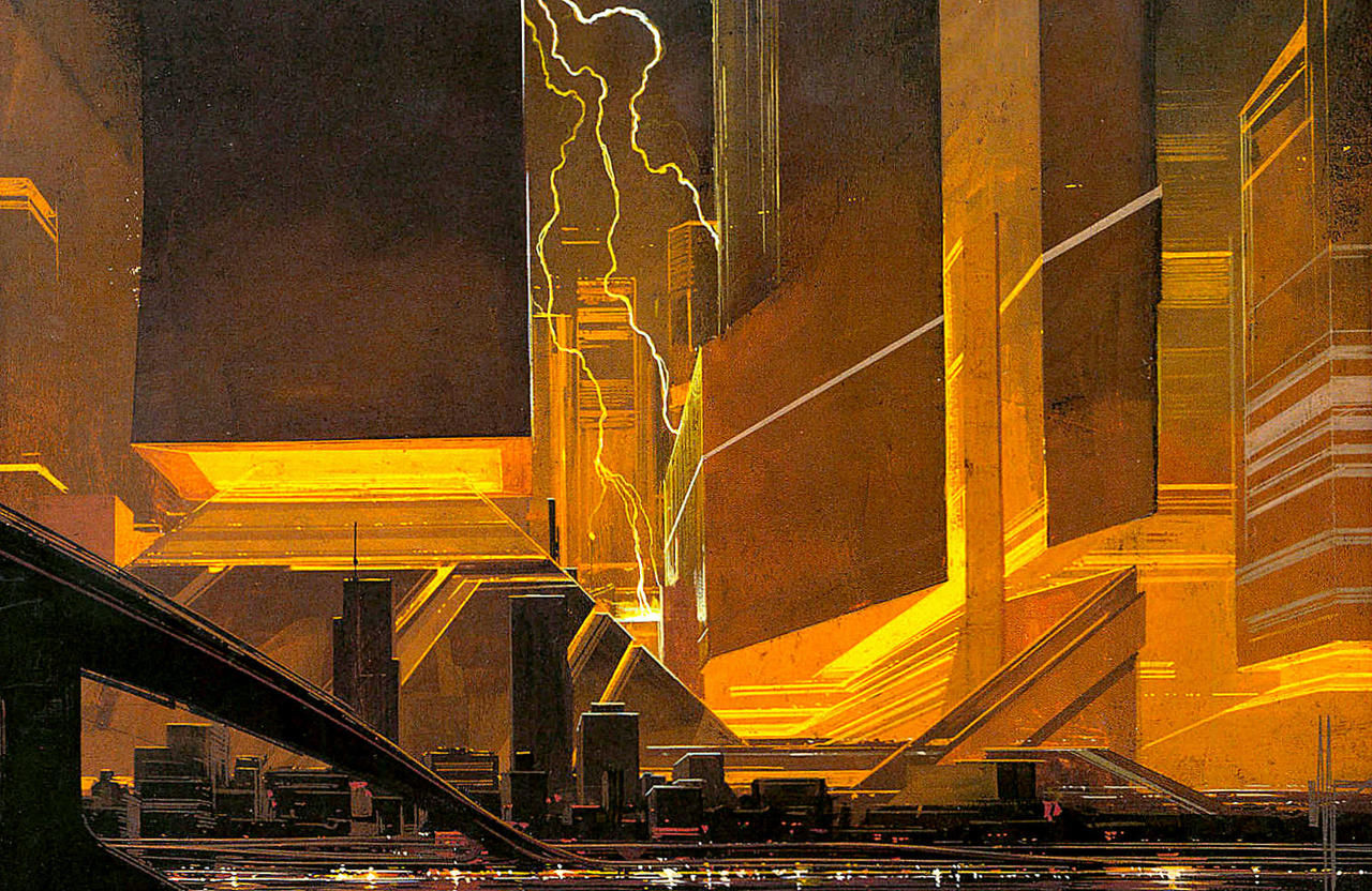 Wallpaper #zUKvPZMBOBpx0NhmJcX9214 Syd Mead Blade Runner Concept Art Doctor Ojiplatico