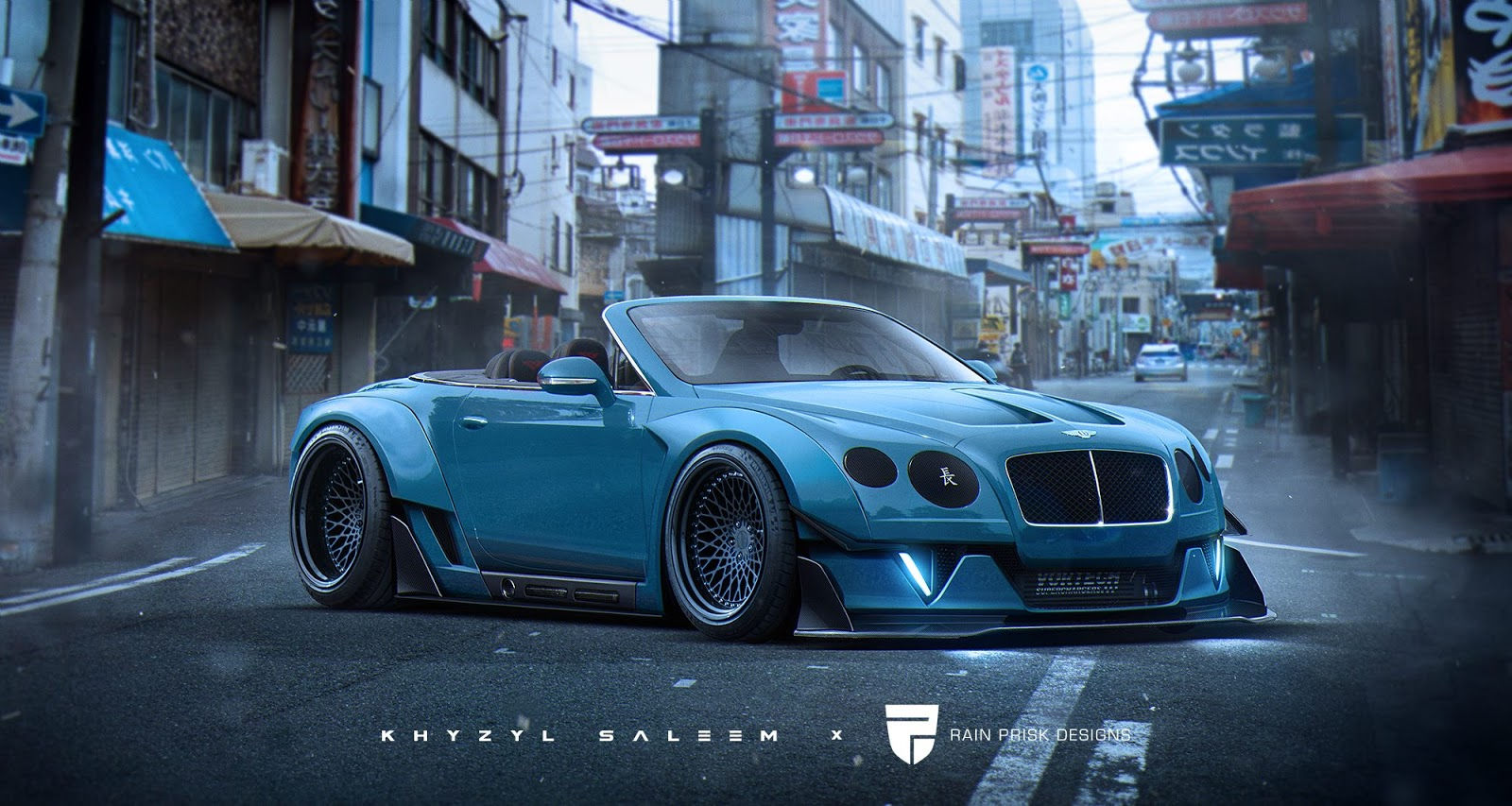 Wallpaper #WRmQD48BtGB6xQ78KV3w51 Dreaming Up a Wild Widebody Bentley Continental GT Convertible Carscoops