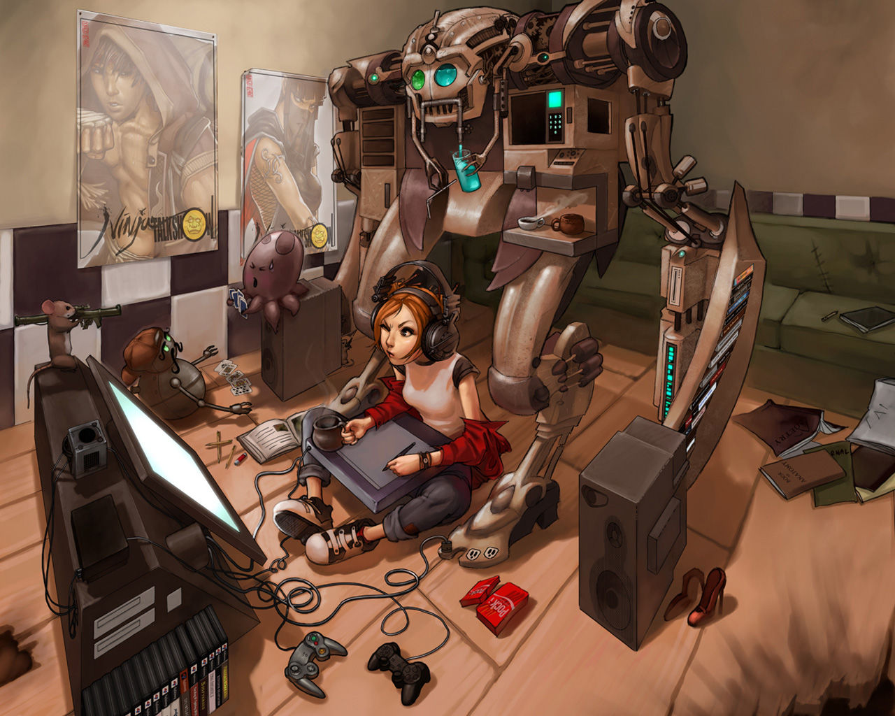 Wallpaper #TAAJ6o4BSdW8dNouXQ7G20 Some Cyberpunk Furniture Rcyberpunk