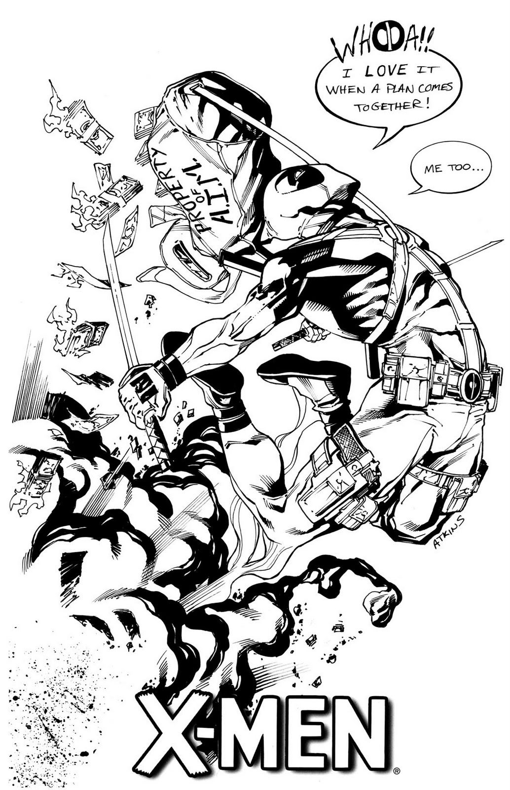 Wallpaper #kWfN65IBSpphPi3-RE5o397 Deadpool 4th Grade Robert Atkins Art