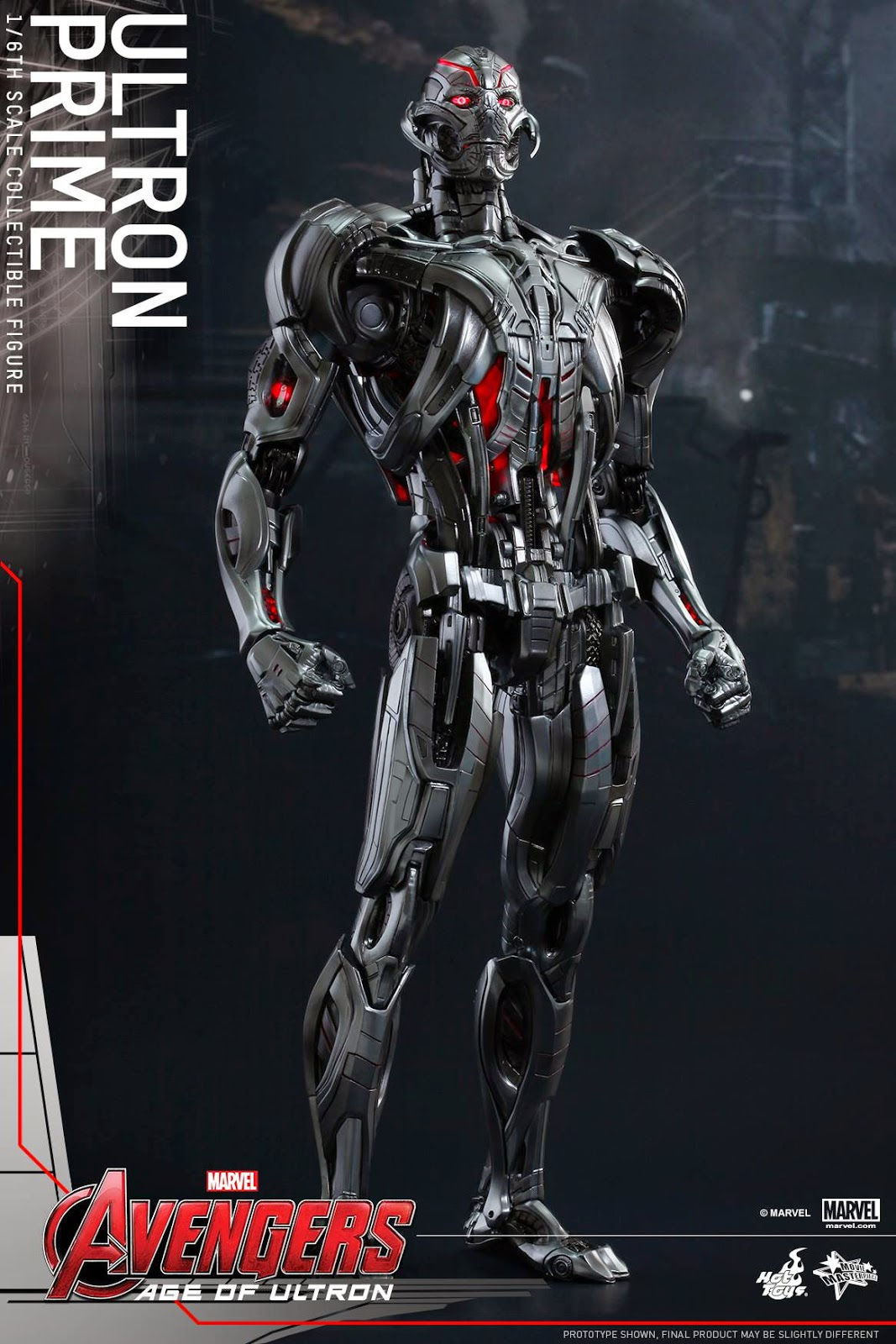 Wallpaper #XaU1OJMBVBiSkHCa9I0W53 Toyhaven Preview Hot Toys Avengers Age of Ultron 16th Scale Ultron