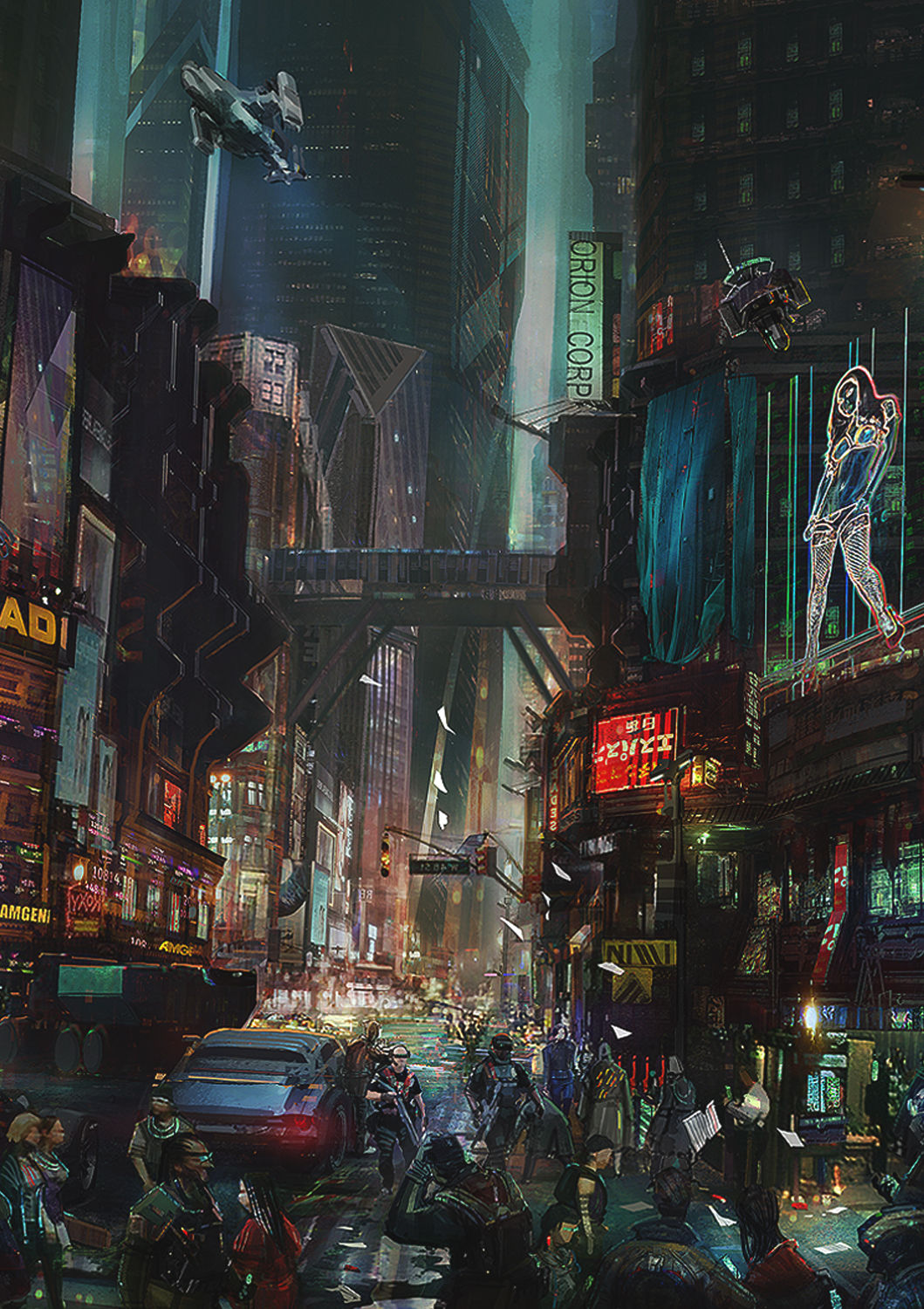 Wallpaper #vHN5ho4BFI5NbQksPx_X31 Busy Streets Rcyberpunk