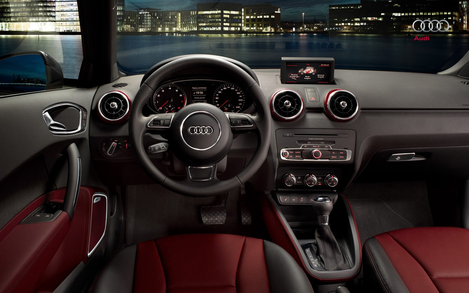 Wallpaper #EkZkVZcBqAgmjOk23F5b267 Audi A1 Luxuary Small Car Interior Cockpit Steering Dashboard Dual