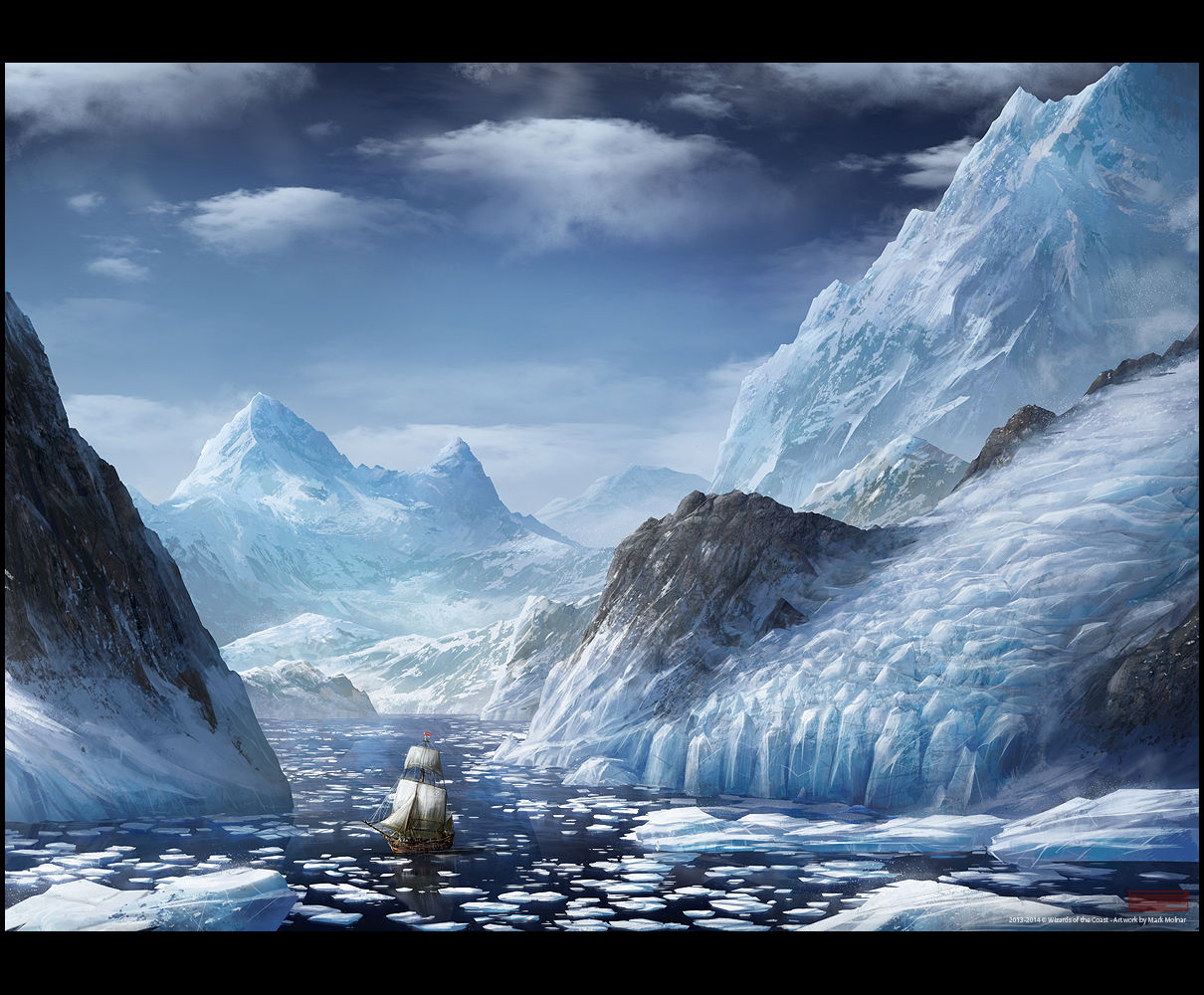 Wallpaper #33dqJpMB-pgBXx60GaEs324 The Arctic by Mark Molnar Rimaginaryvessels