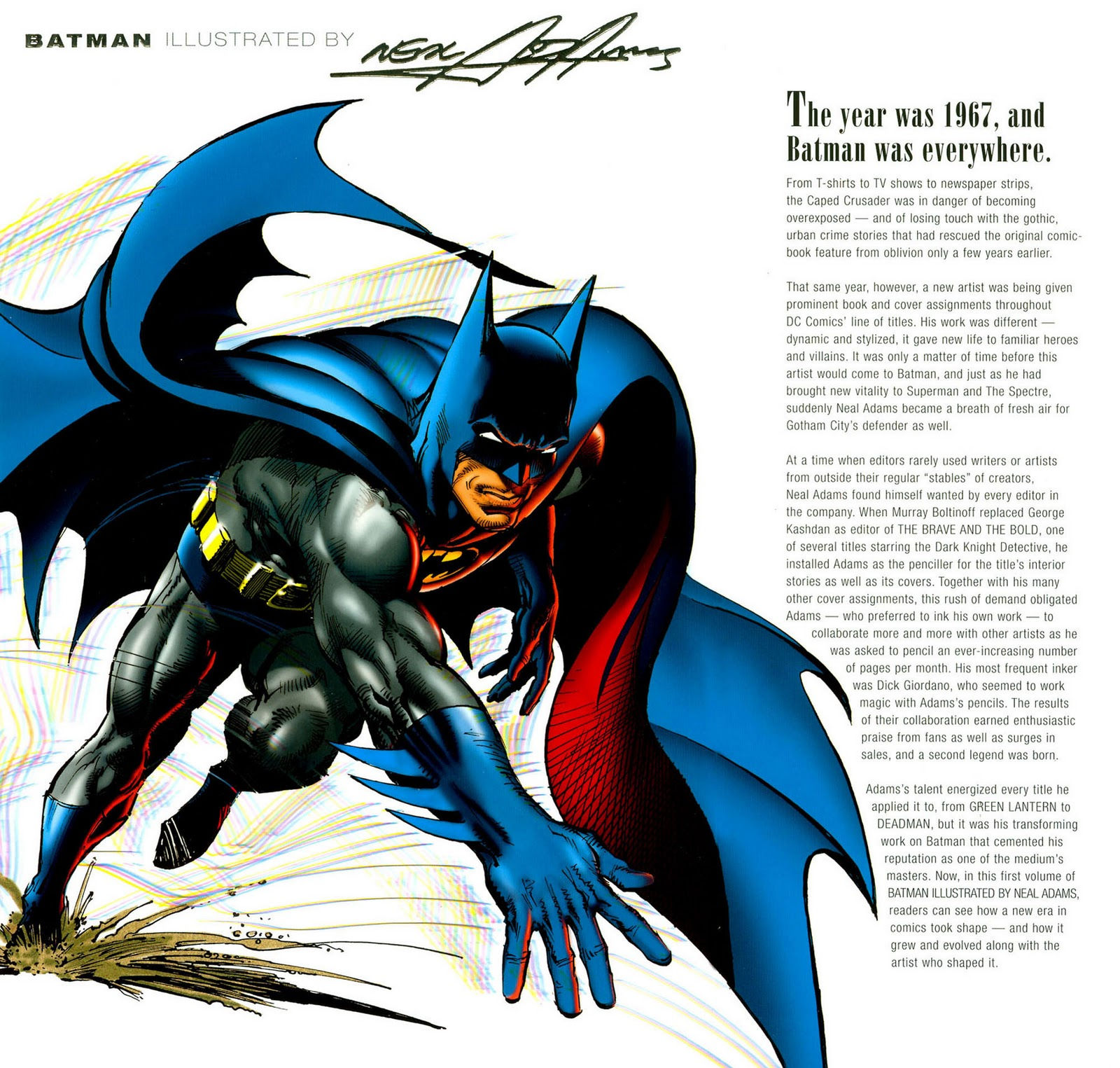 Wallpaper #2A89E Batman Illustrated by Neal Adams Vol 1 by Neal Adams Goodreads