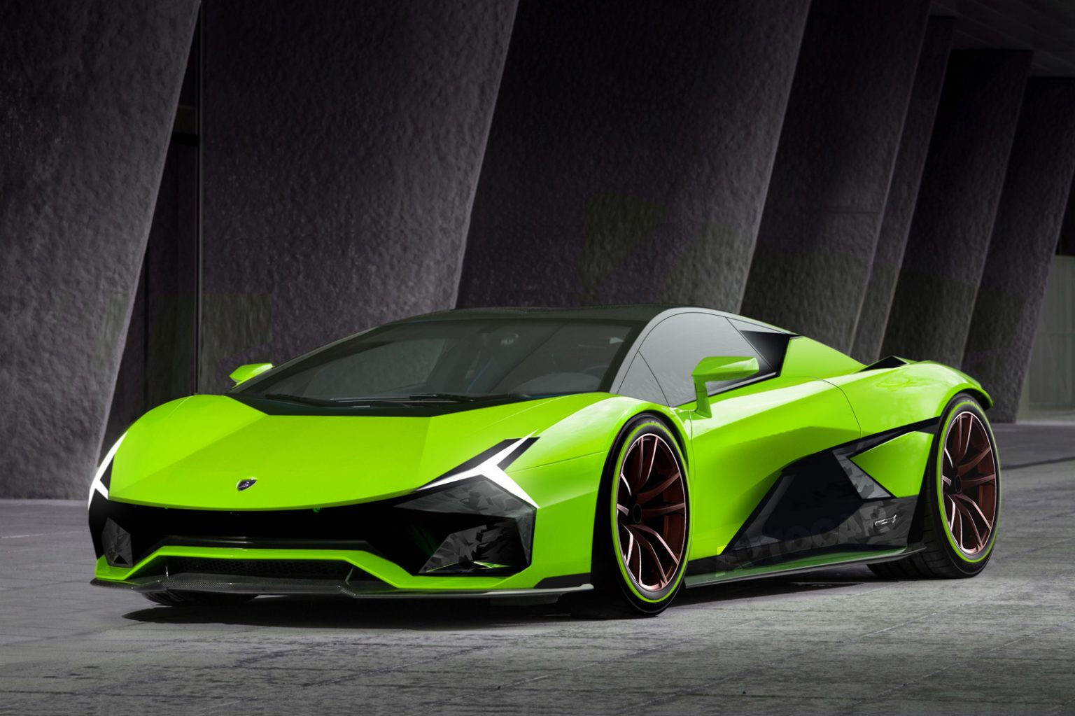 Wallpaper #MTW_kpcBk_lpvpalNJVp171 Lamborghini 2025 Model Paul B Sutton
