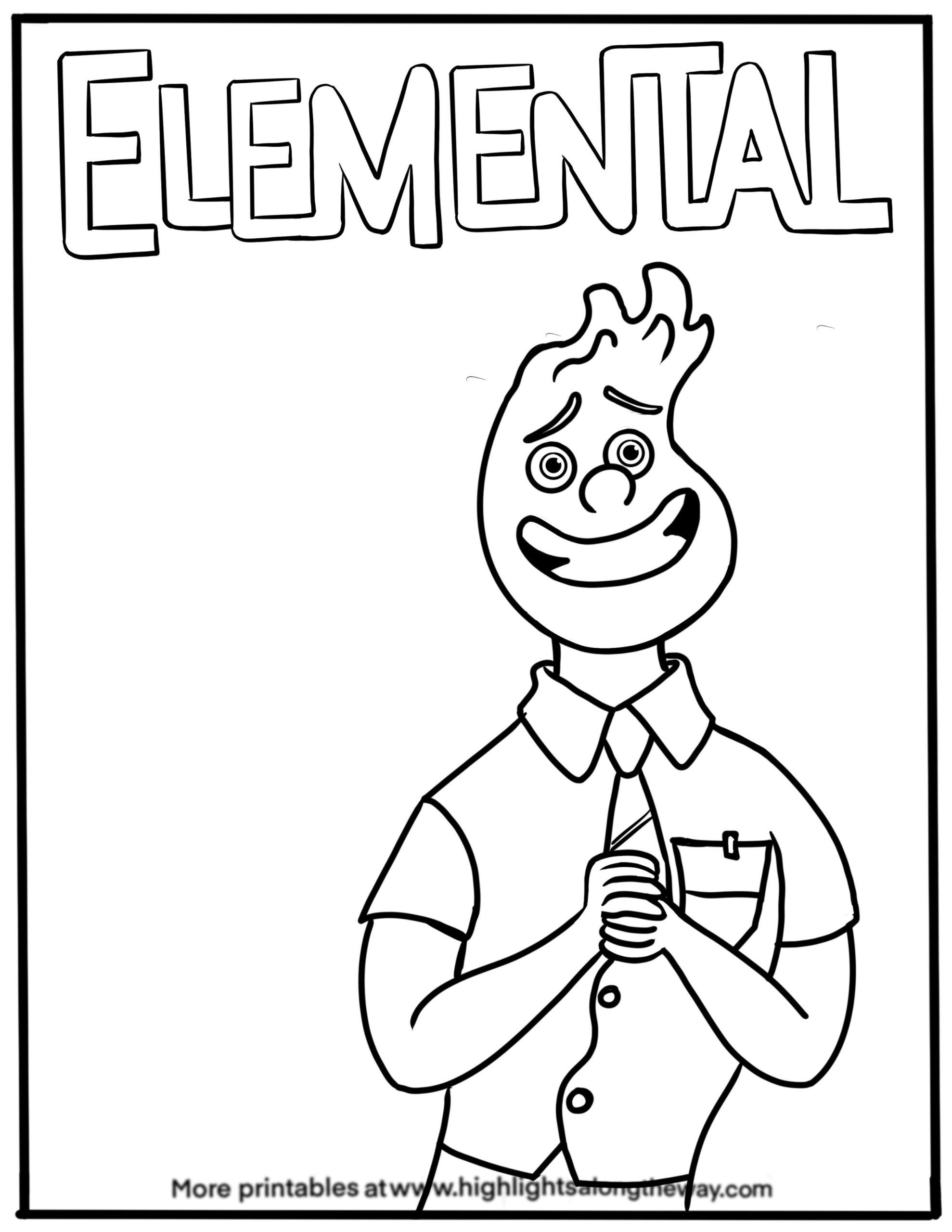 Wallpaper #vGdSEJMBSpphPi3-yPIf251 Elemental Coloring Pages and Activity Sheets