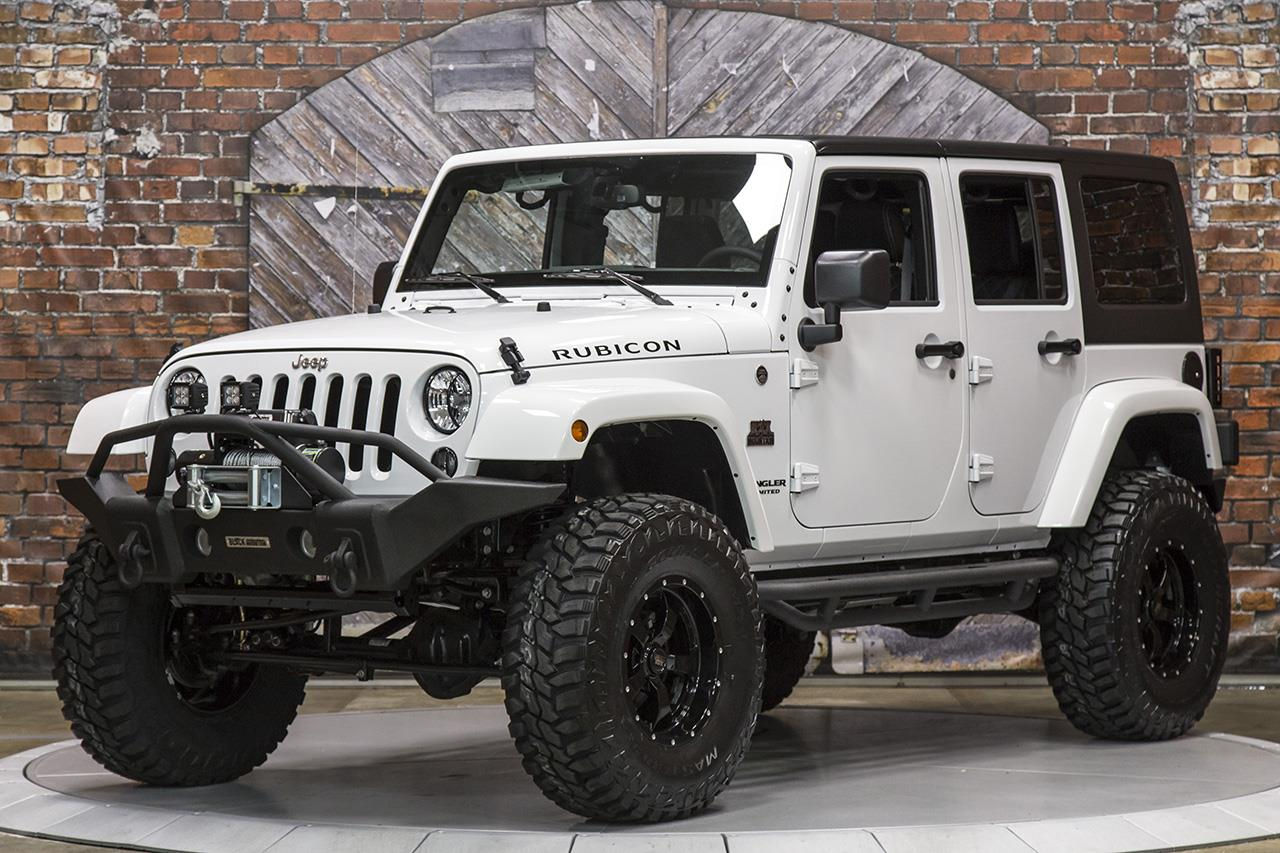 Wallpaper #exl7O48BtGB6xQ78W7DK33 Lifted White Jeep Wrangler Rubicon