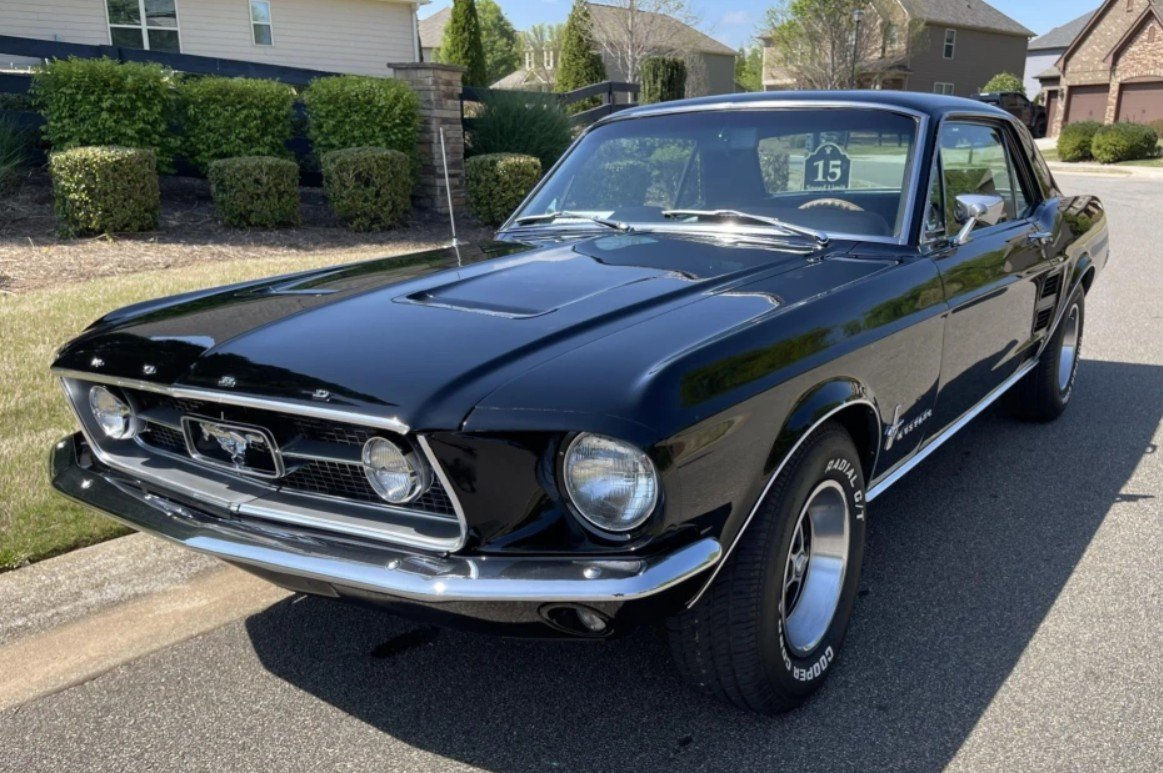 Wallpaper #a0Vij44B7YBJg1BVWp3448 For Sale 1967 Ford Mustang Coupe Black Modified C Code 289ci V8 3