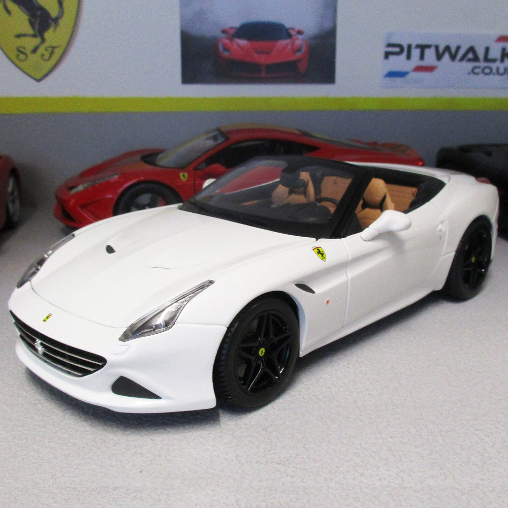 Wallpaper #HGew95IBSpphPi3-v4c41 Ferrari California White Signature Series Diecast Model Car 118 Scale