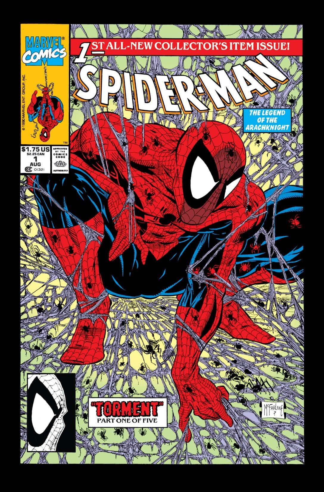 Wallpaper #z2dK-5IBSpphPi3-fJPS109 Classic Comic of the Week Spider Man Torment by Todd Mcfarlane