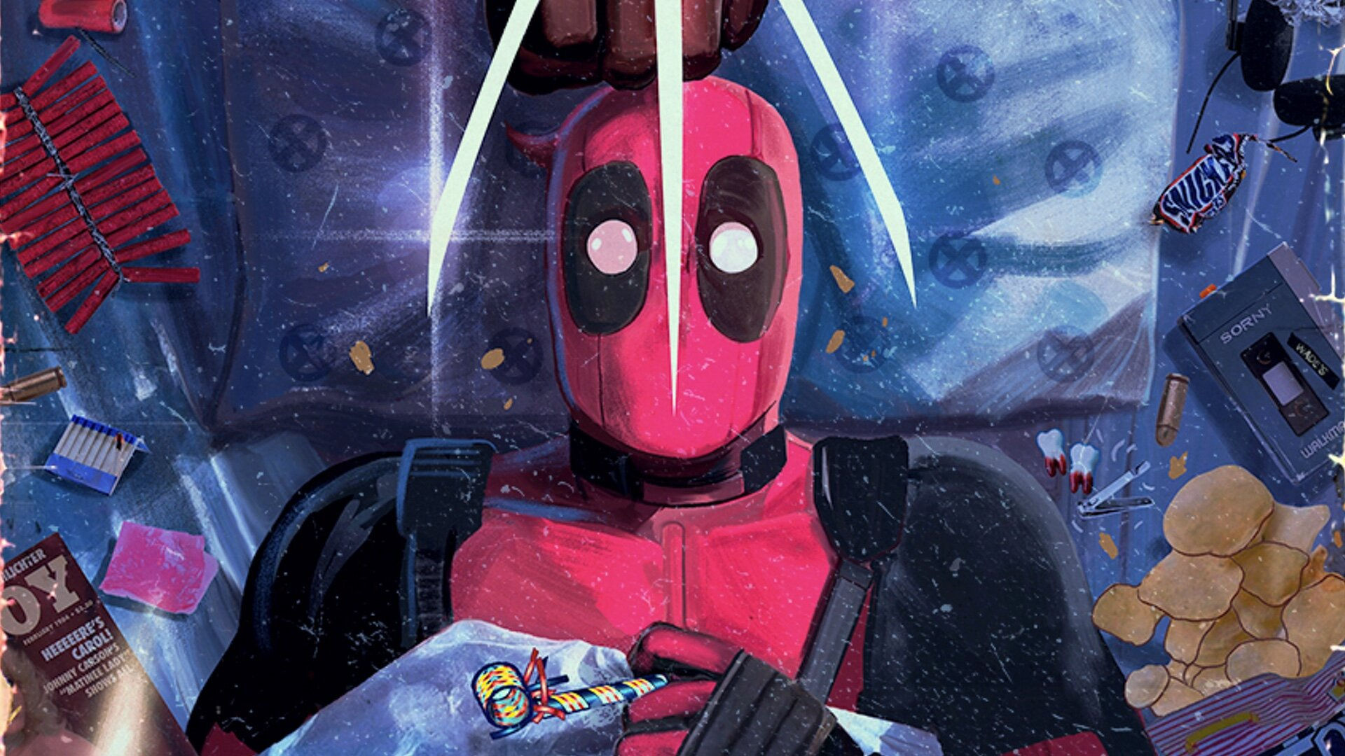 Wallpaper #pmjDFpMBSpphPi3-rQx9246 Fun Wolverine and Deadpool Fan Art Wolverines a Nightmare on