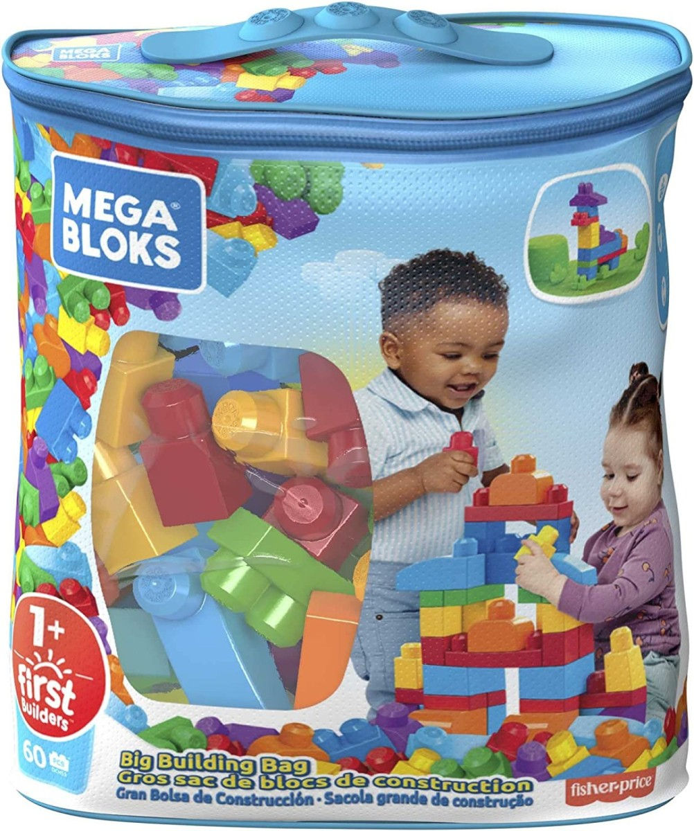 Wallpaper #634d6 Mega Bloks First Builders Big Building Bag with Big Building Blocks