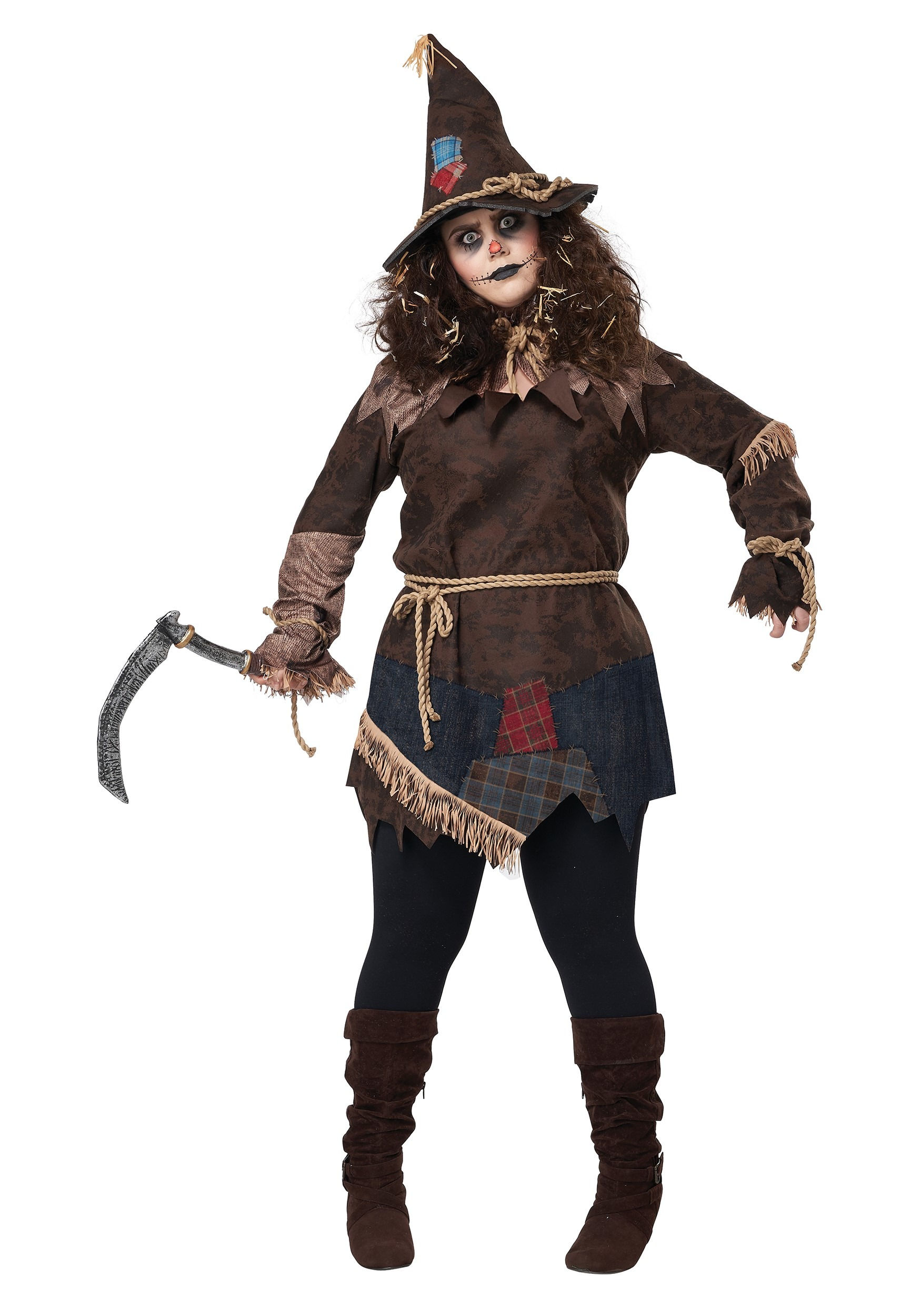 Wallpaper #Y2eeDJMBSpphPi3-_N8l129 Womens Creepy Scarecrow Plus Size Costume