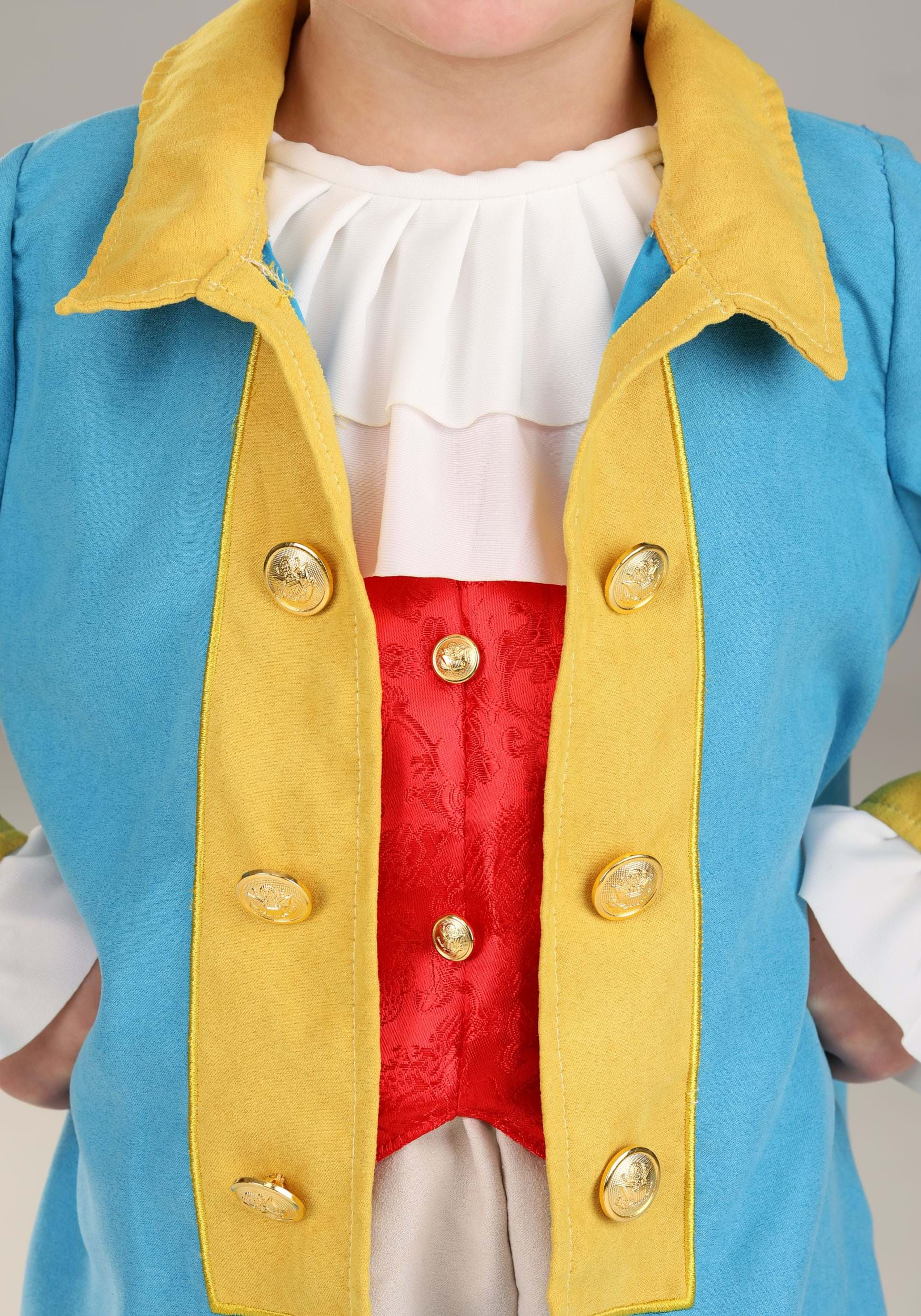 Wallpaper #Kme2_JIBSpphPi3-FJlS240 Colonial Captain Costume for Toddlers
