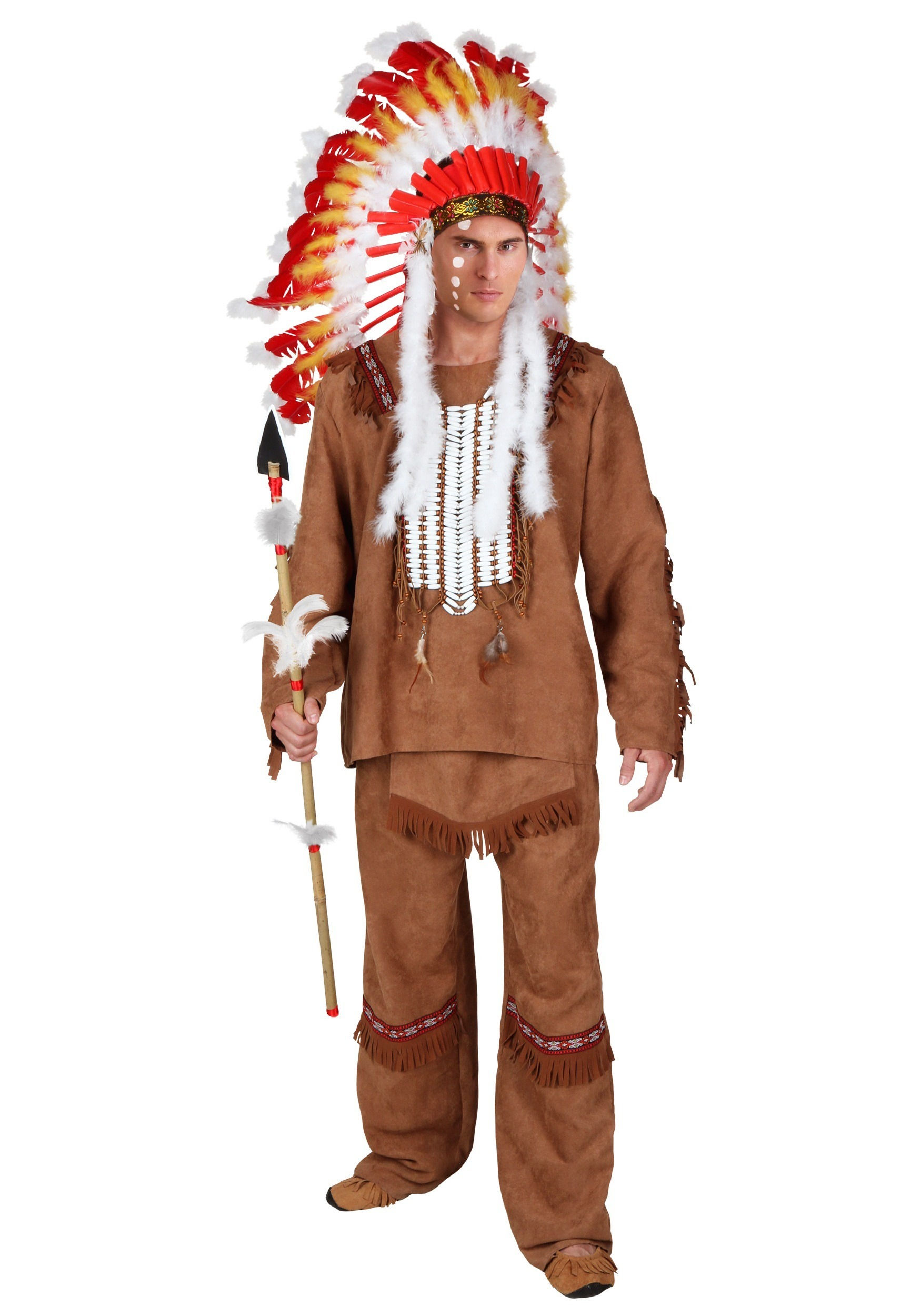 Wallpaper #pjEKNpMB5zzyi_yYC1hf218 Deluxe Native American Costume for Men