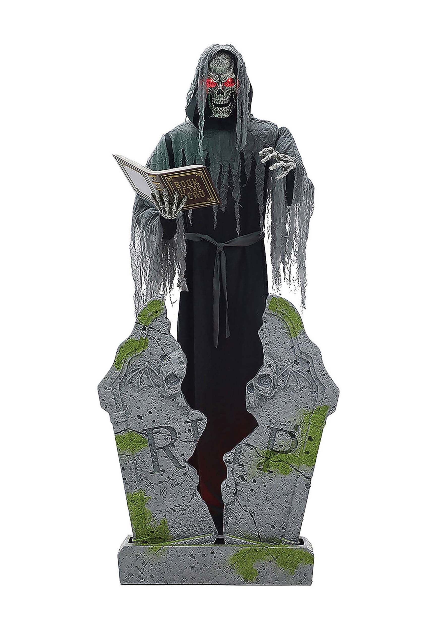 Wallpaper #-mhaFJMBSpphPi3-rAPx164 7ft Soul Stealer Reaper Halloween Animatronic Decoration