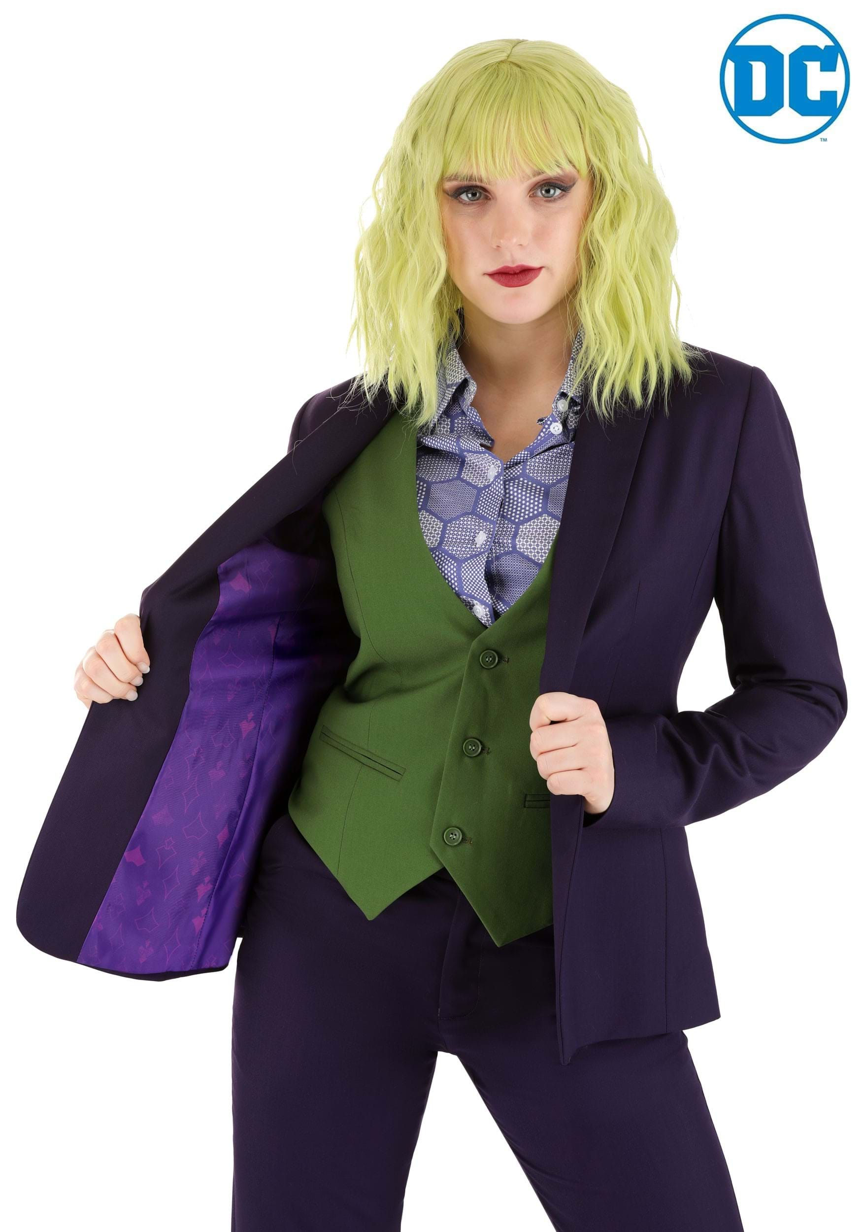 Wallpaper #B-r4U5MBlwTYPL18RAsj200 Dark Knight Womens Joker Blazer