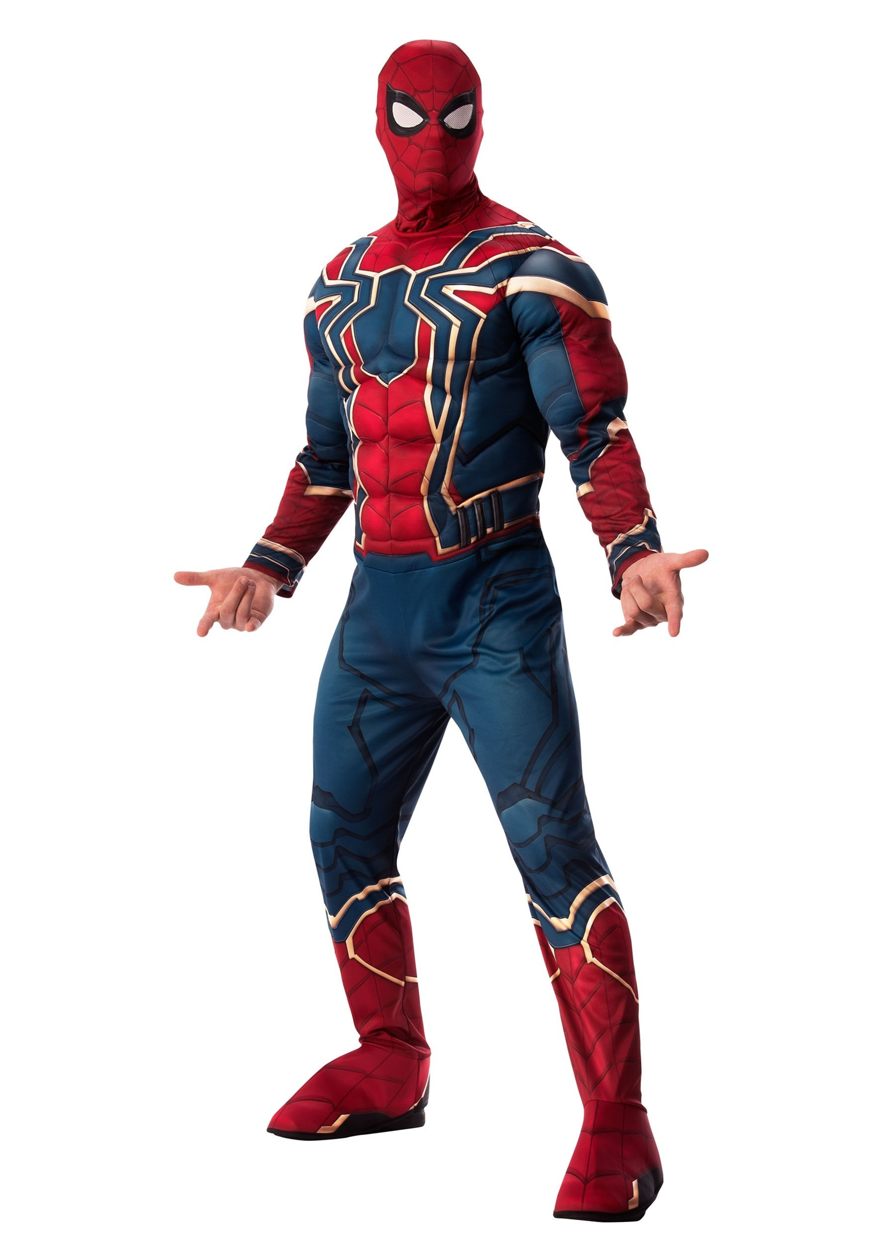 Wallpaper #LX1n744Bnwiau_P65AUn29 Marvel Infinity War Deluxe Adult Iron Spider Costume