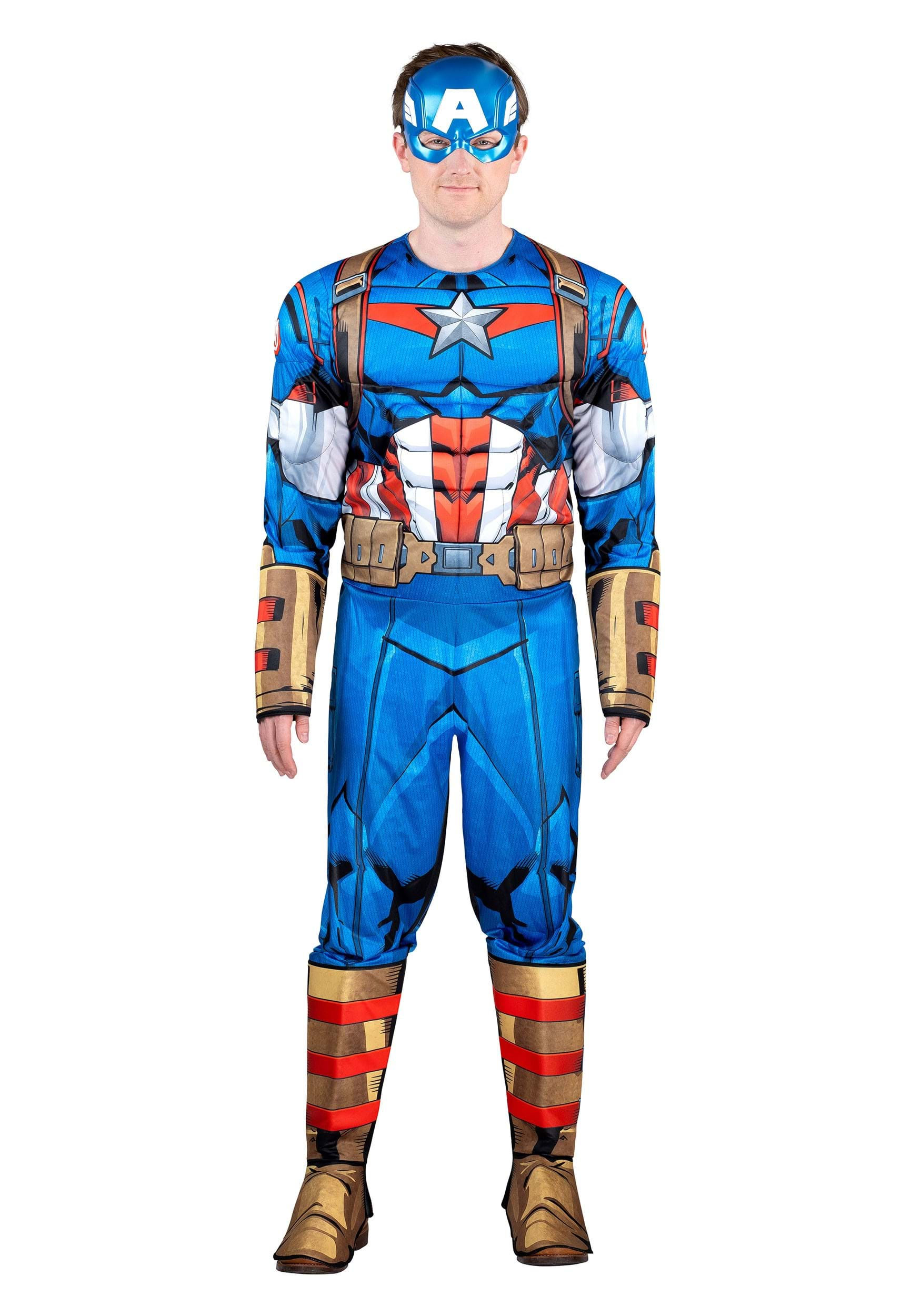 Wallpaper #3BkaKY8BtGB6xQ78Foei50 Adult Captain America Muscle Costume Superhero Costumes