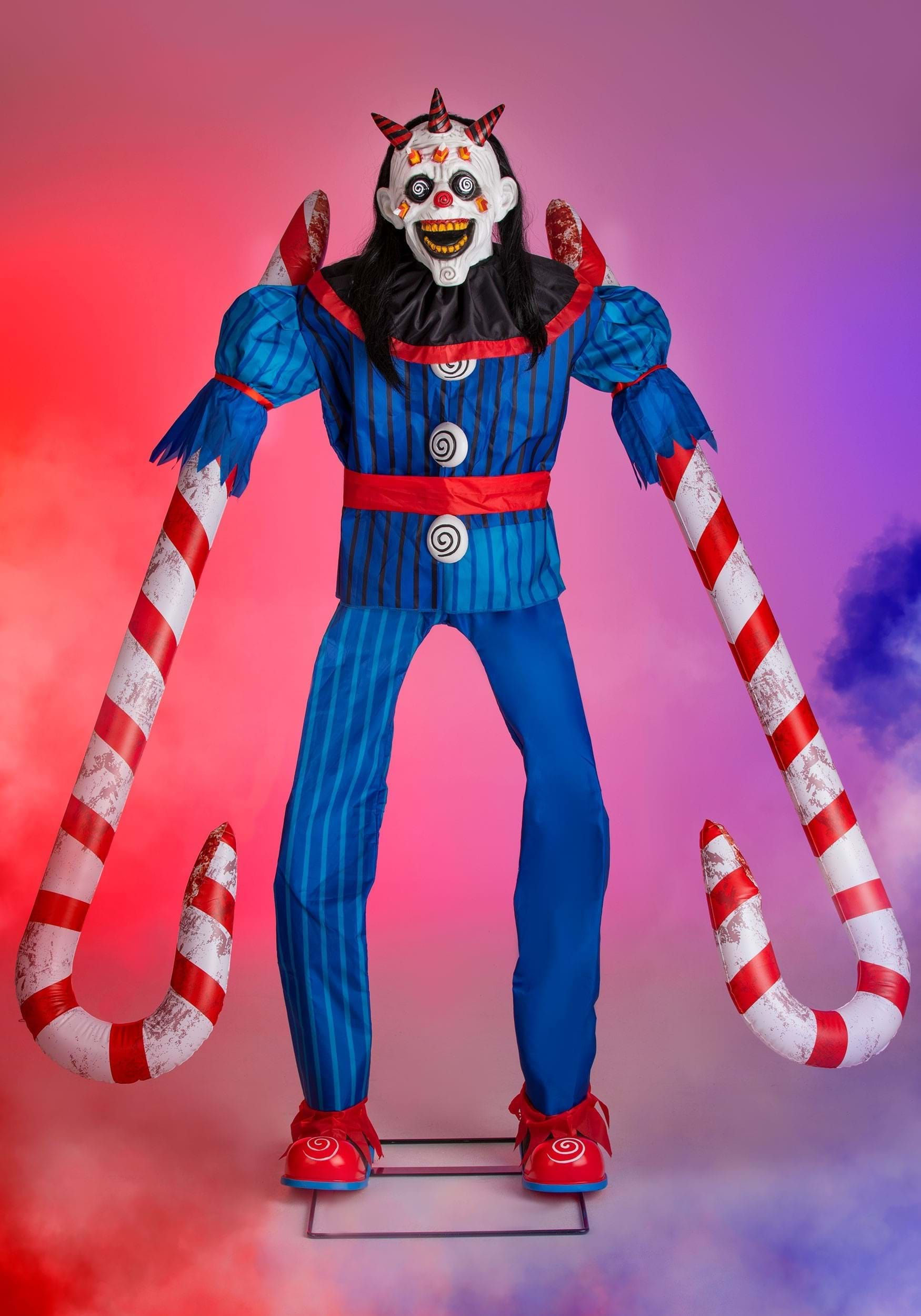 Wallpaper #-mhaFJMBSpphPi3-rAPx219 65ft Brick Thunder Candy Cain Horror Animatronic Prop Decoration