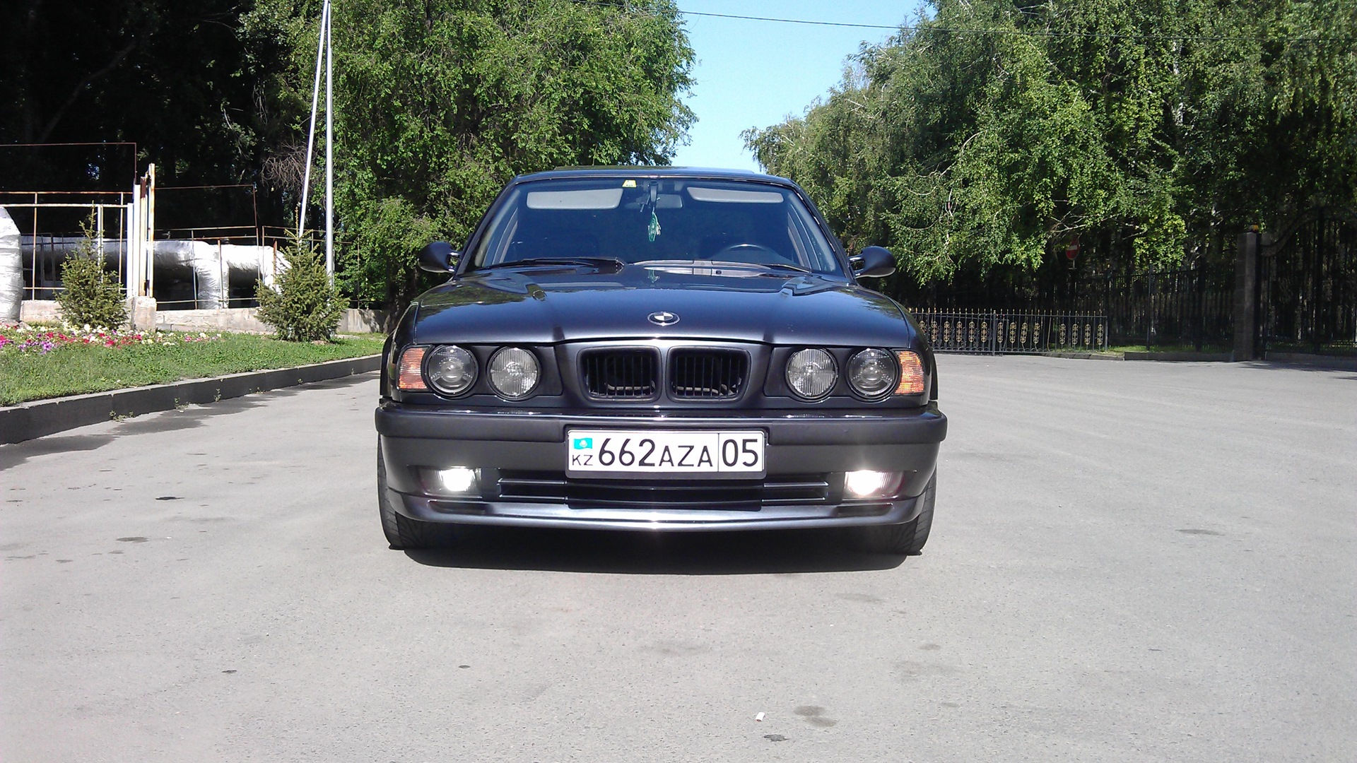 Wallpaper #R2ej65IBSpphPi3-VE3x106 BMW 5 Series E34 28 Benzinovyi 1994 the Gray Fierce Na Drive2