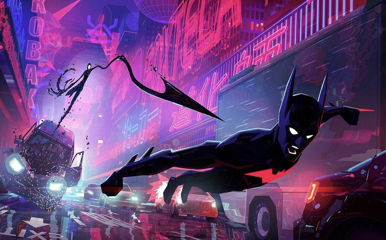 Wallpaper #2v_TaJMB3lSXT3zUxeQH1 Exclusive Concept Art Released for Batman Beyond Animated Film Pitch