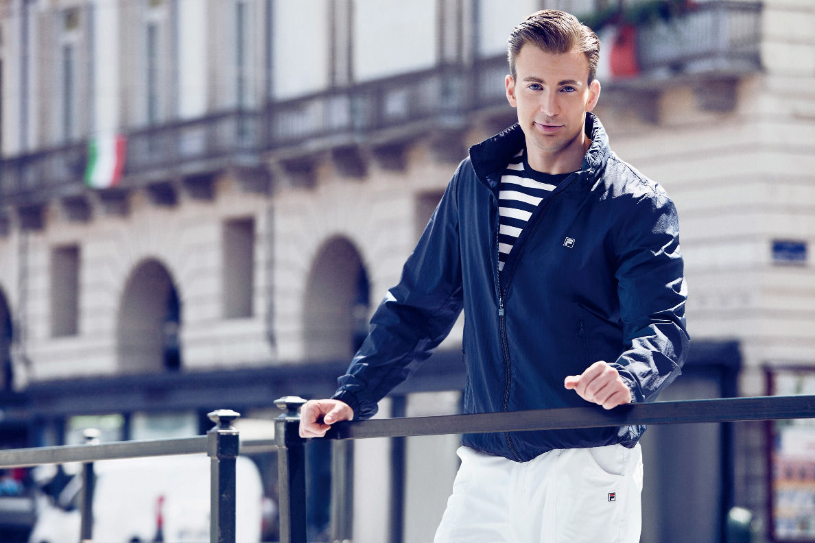 Wallpaper #12hxHJMBSpphPi3-HCIZ415 Chris Evans is Sporty Vision for Fila China the Fashionisto
