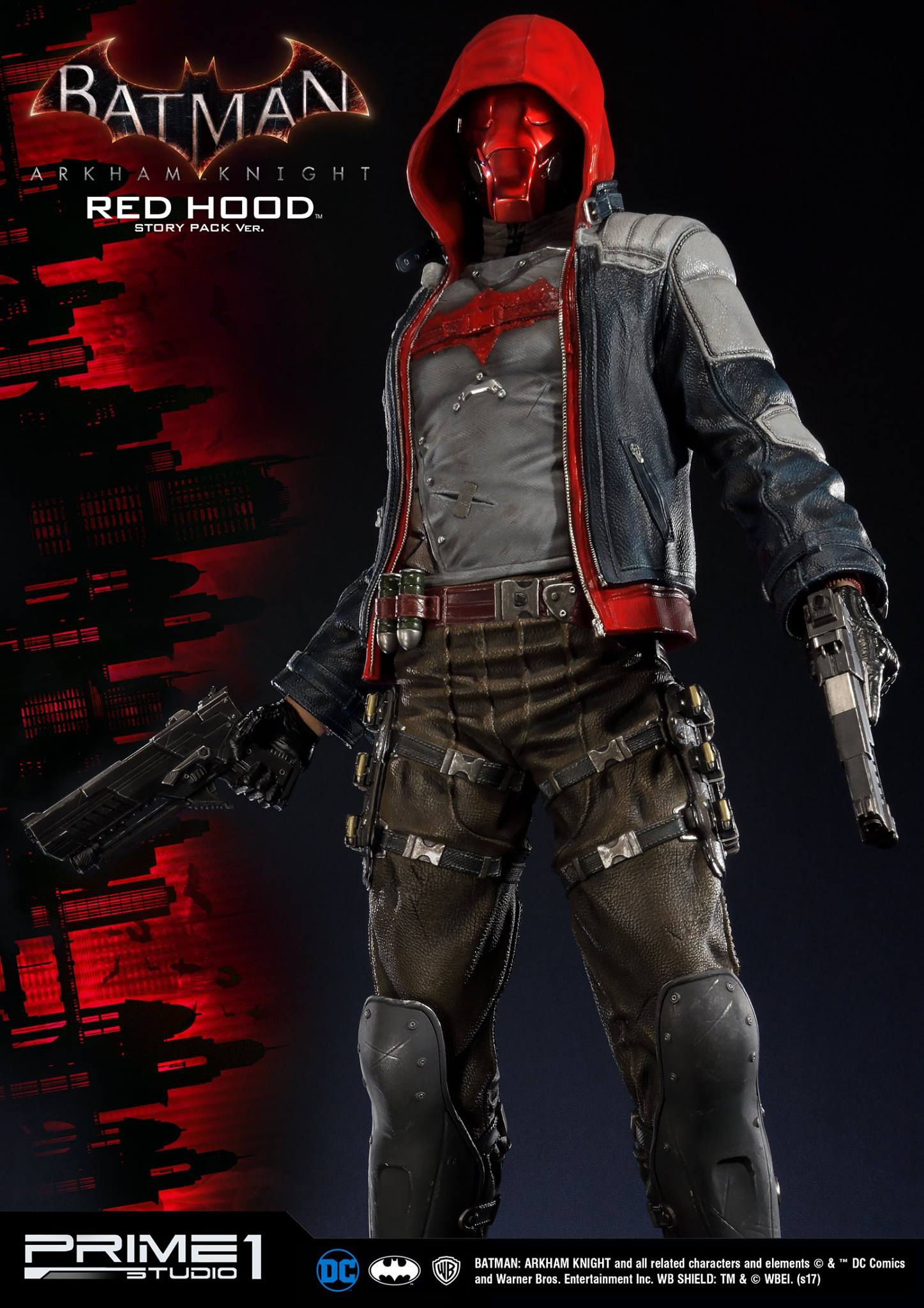 Wallpaper #rmi9G5MBSpphPi3-sSB-19 Batman Arkham Knight Red Hood Story Pack Statue by Prime 1 Studio