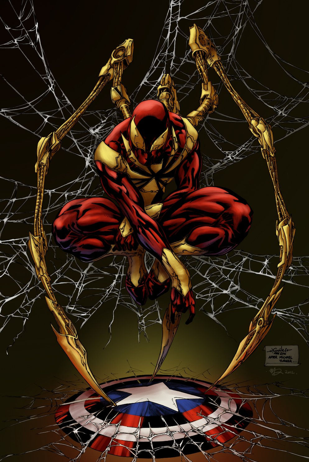 Wallpaper #33a76 Homecomings Iron Spider Suit Revealed Screen Rant